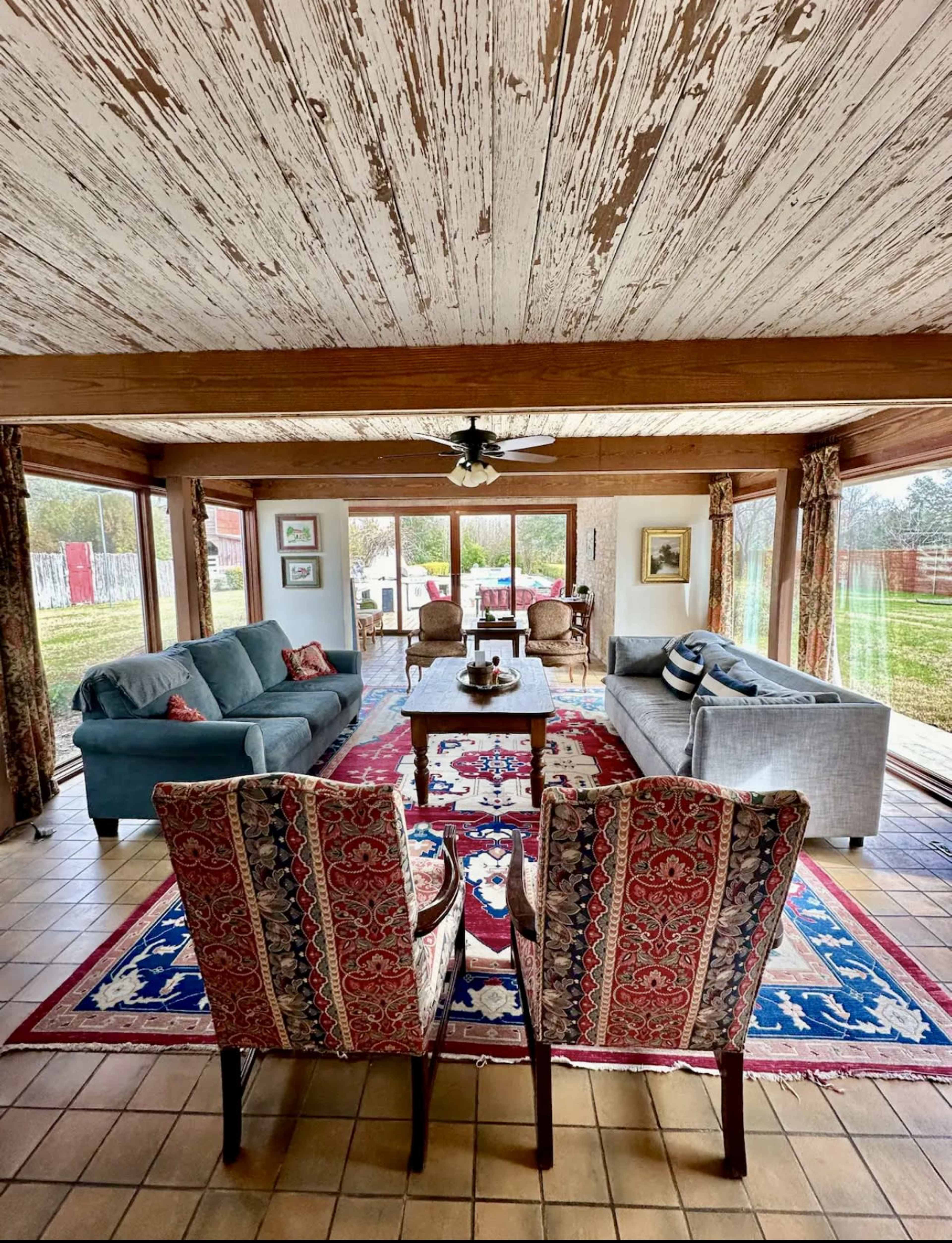 Historic Rock Estate Home and cottage with pool and barn on 2/3 acres Image in , Fredericksburg, TX