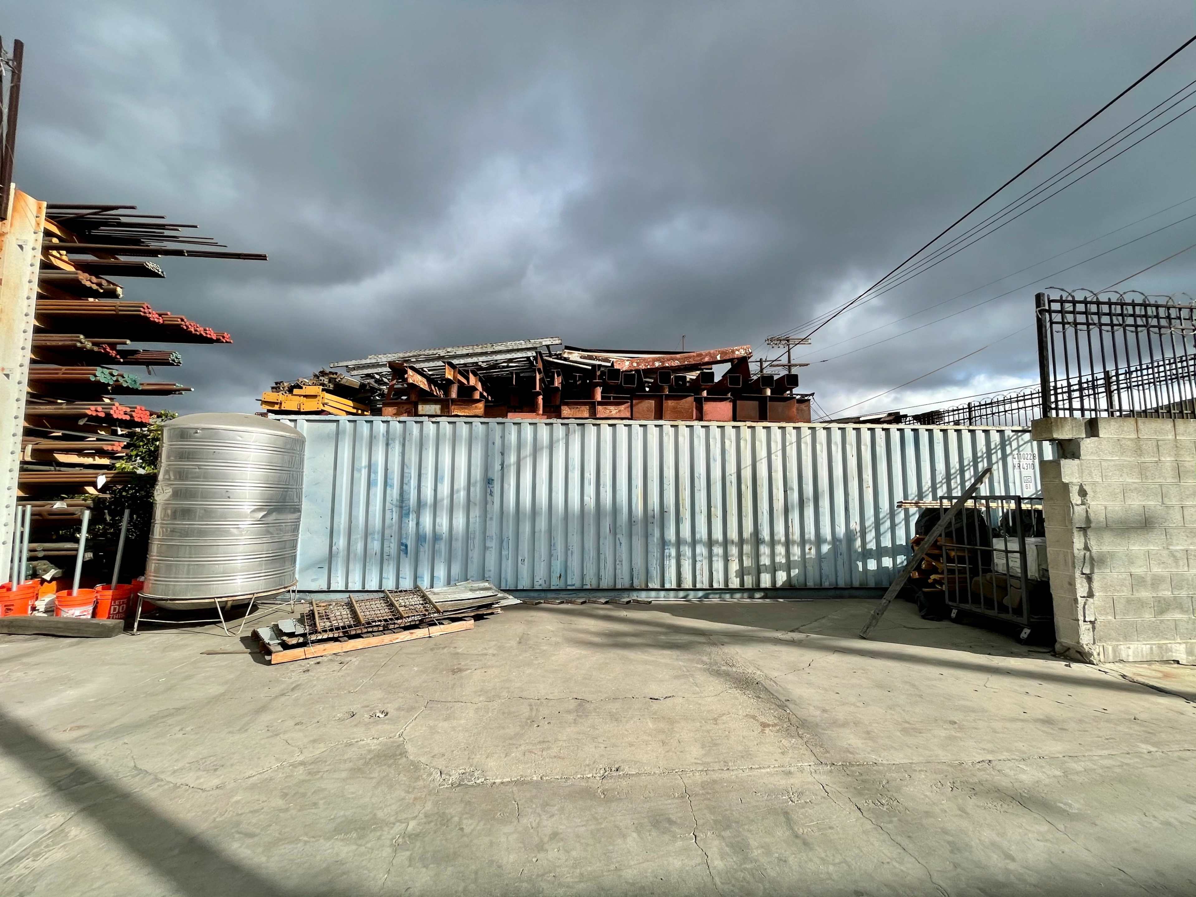 Industrial Warehouse Studio Back Lot Image in South Los Angeles, Los Angeles, CA