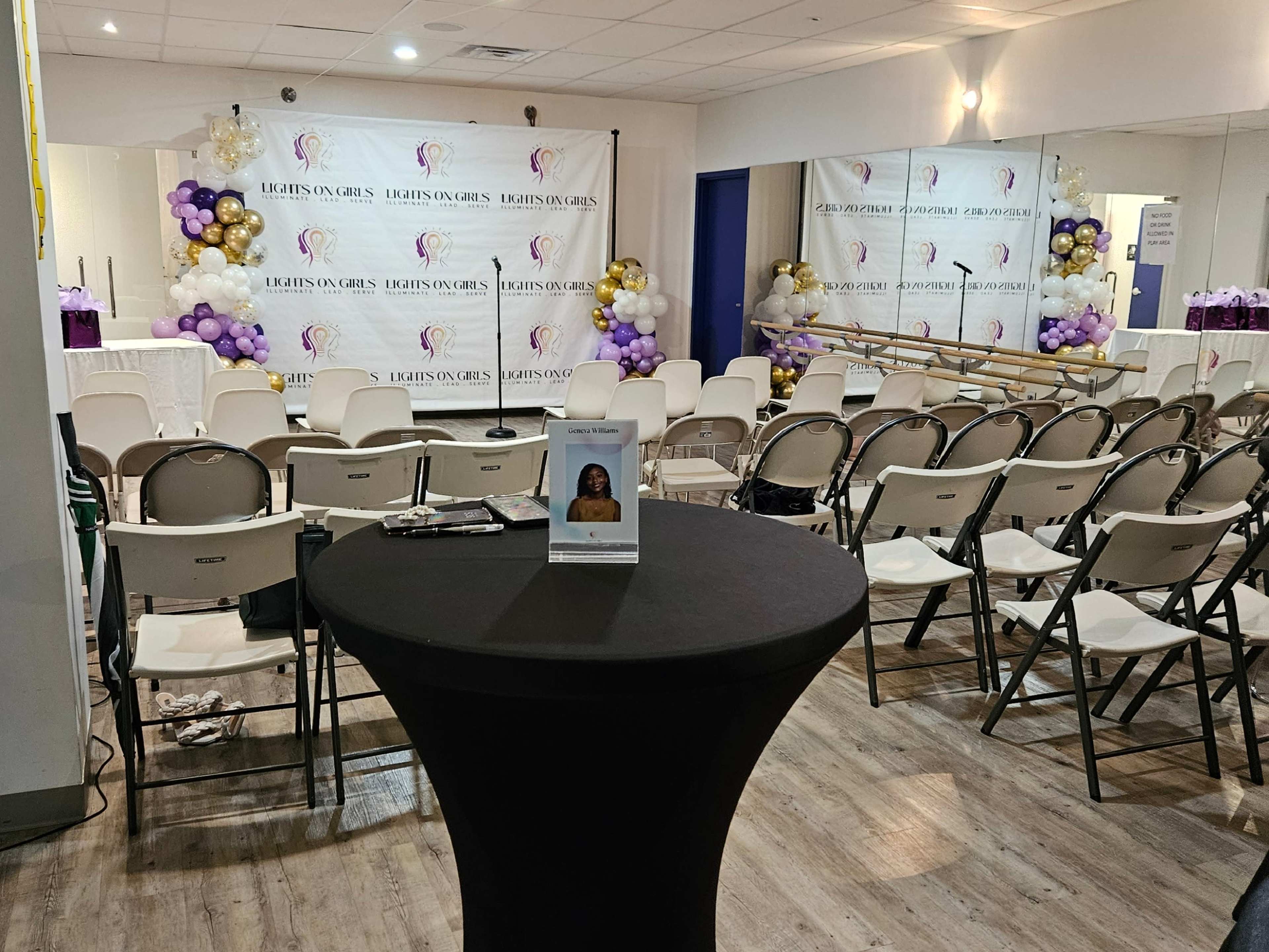 Spacious Dance Studio with Mirrors, Barres & Kids’ Play Access — Great for Classes, Parties, Fitness Events, Workshops, or Meetings. Image in University Drive, Coral Springs, FL