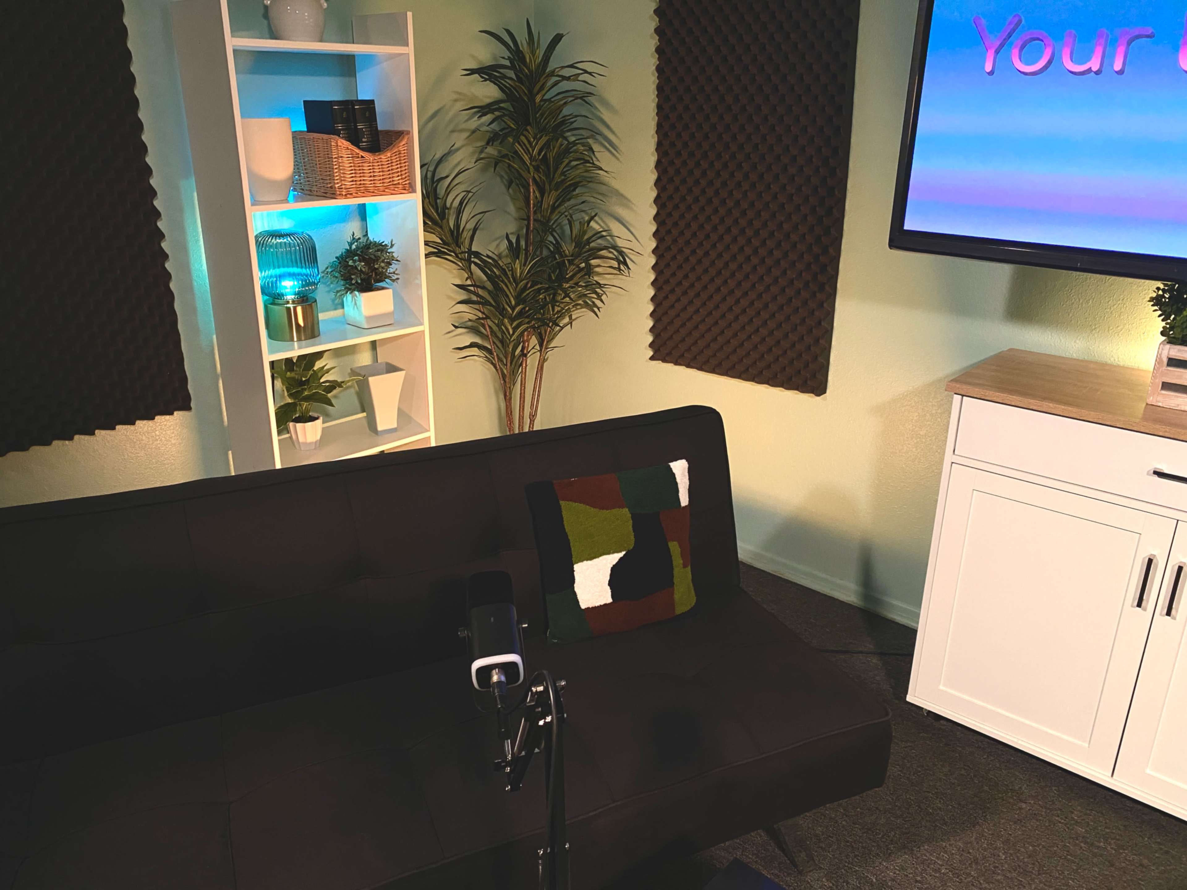 Clean, Comfortable and Cozy Podcast Space Image in Burbank, Burbank, CA