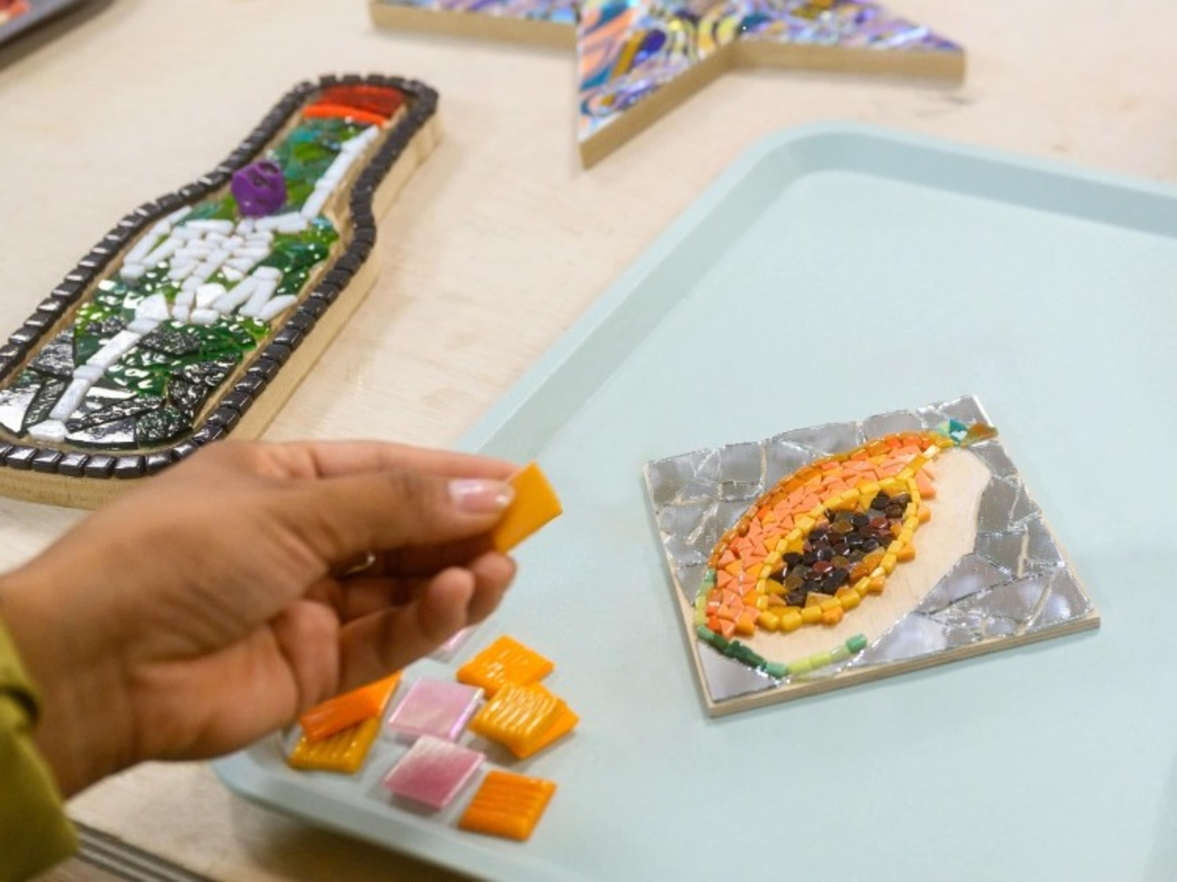 Coaster Mosaic Workshop