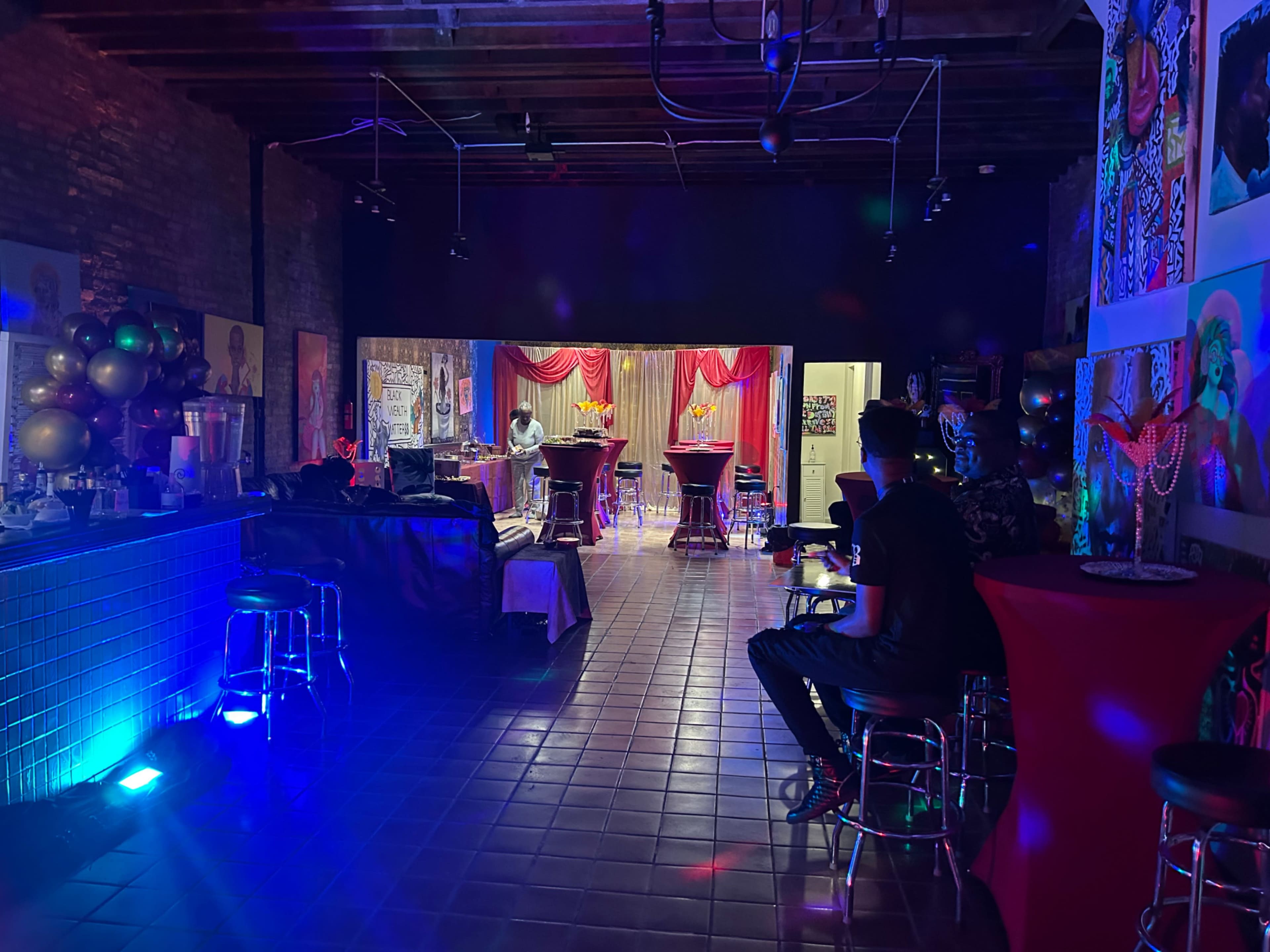 Urban art studio with artsy speakeasy vibes Image in Humboldt Park, Chicago, IL