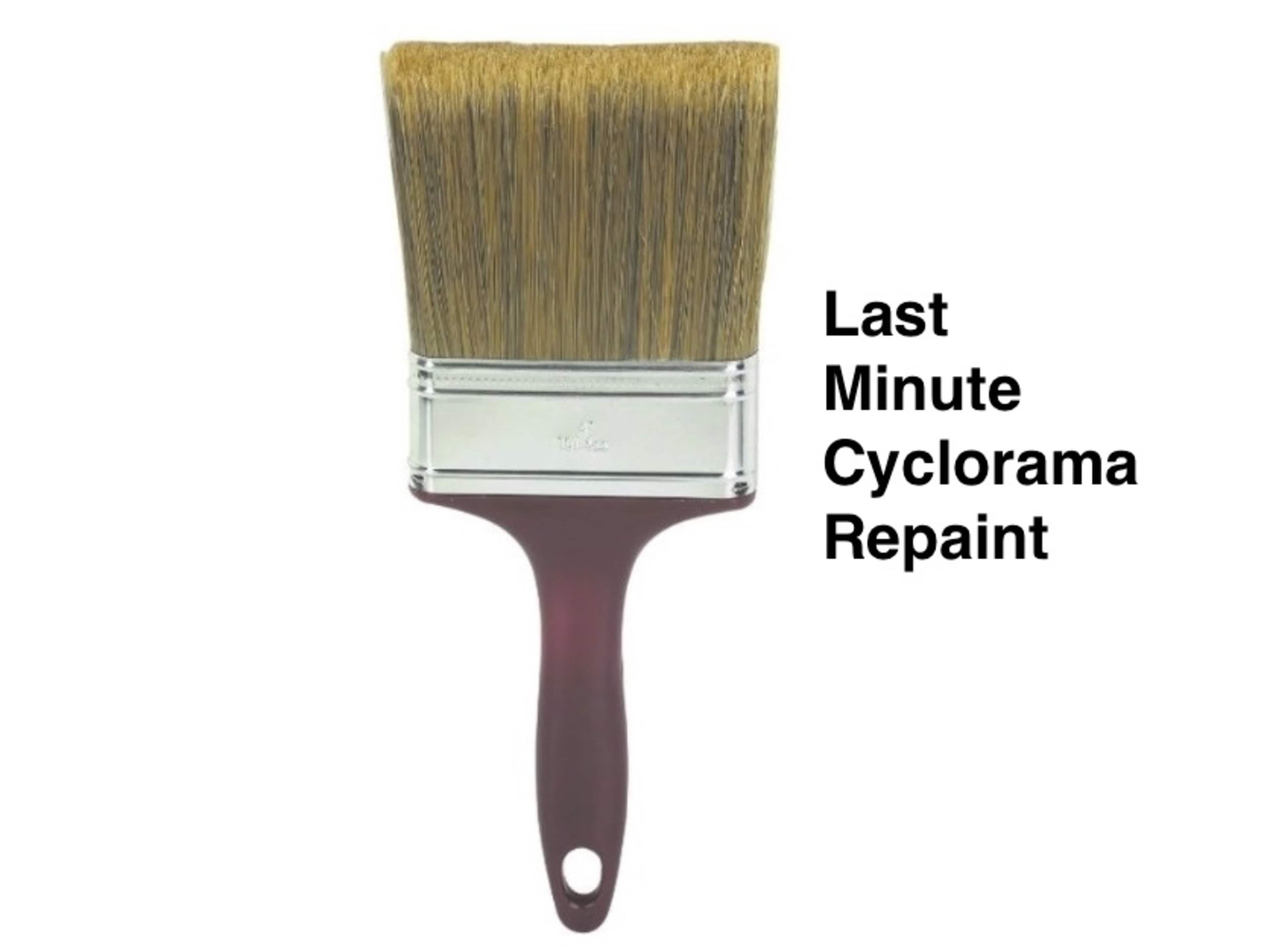 Last Minutes Cyclorama Repaint (48 hrs)