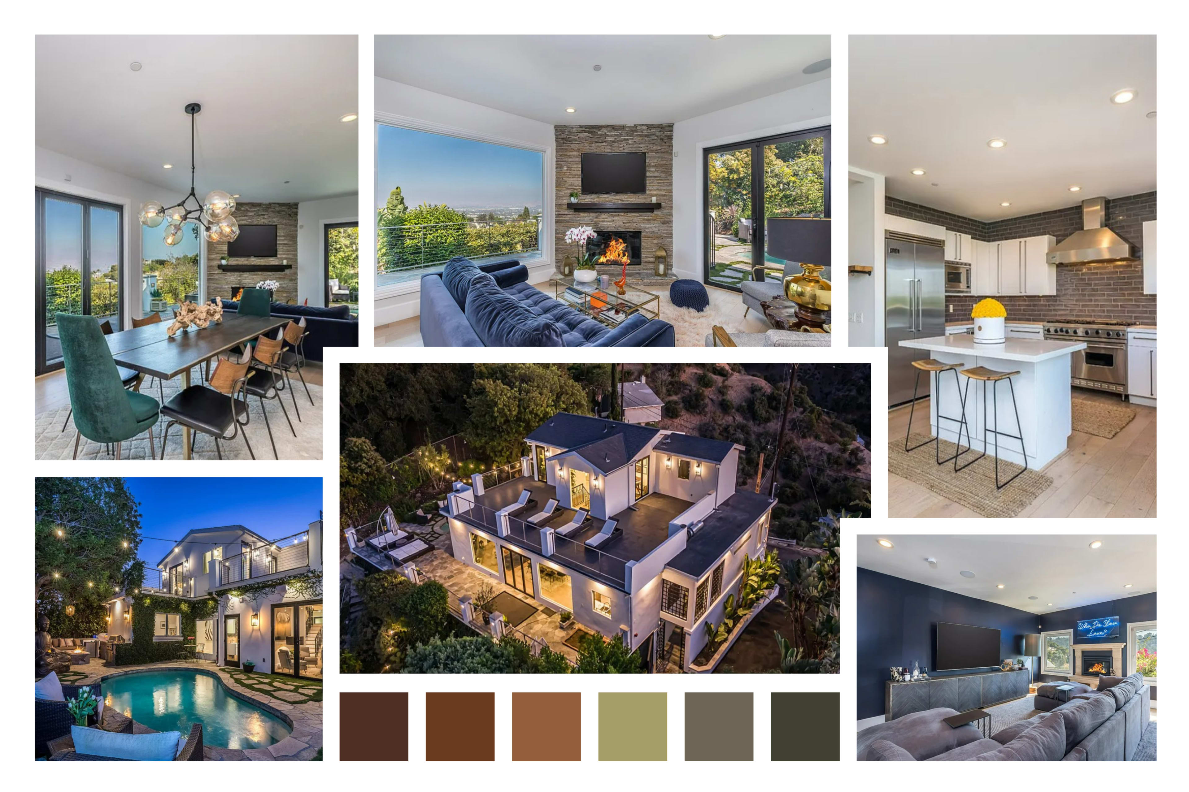 ALTA MESA HILLSIDE STUNNER/ CITY VIEWS/ POOL/ LUXE Image in Studio City, Los Angeles, CA