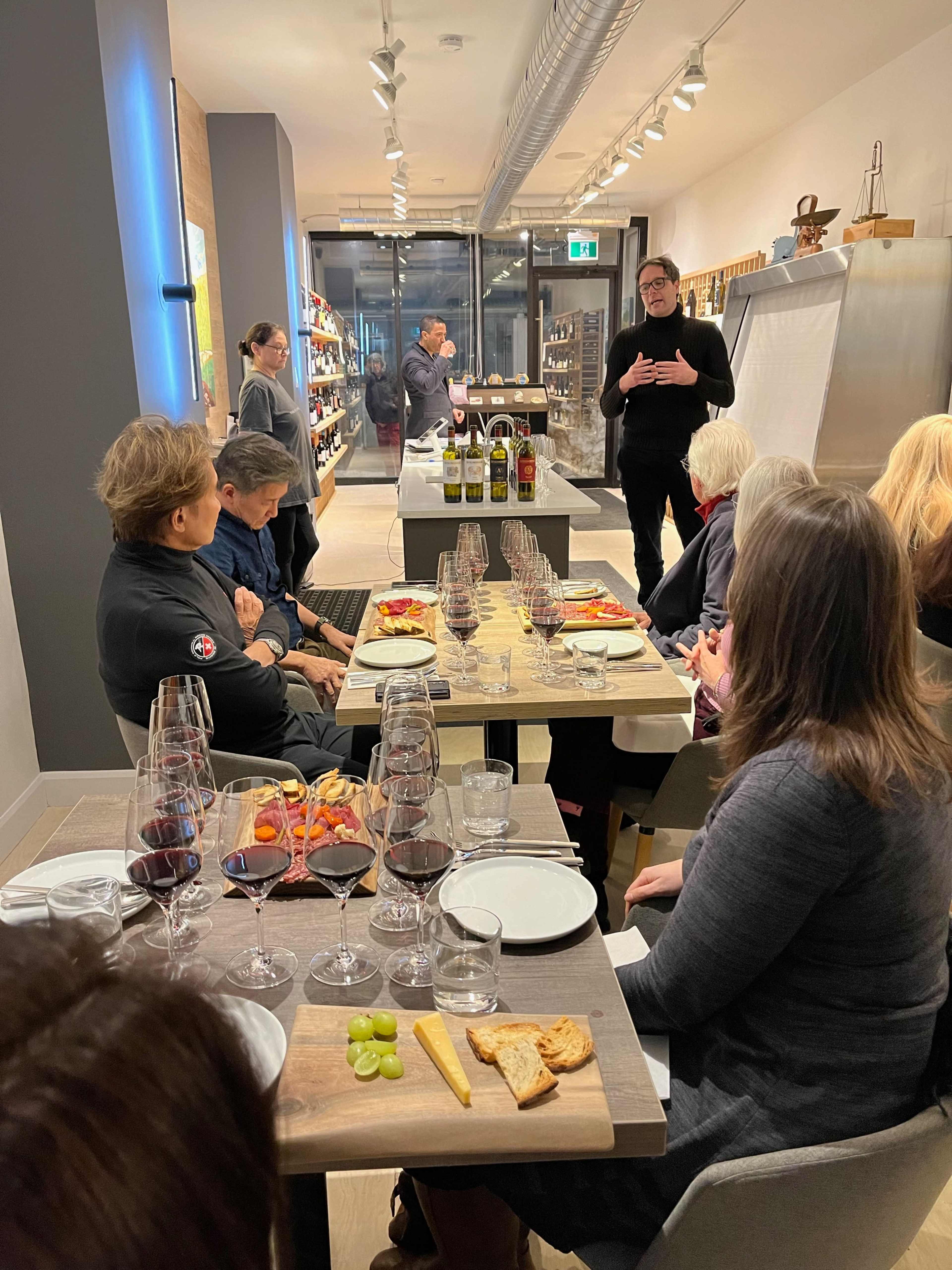 Modern art-inspired wine bar and boutique in the Annex/west-end. Image in Dovercourt Village, Toronto, ON