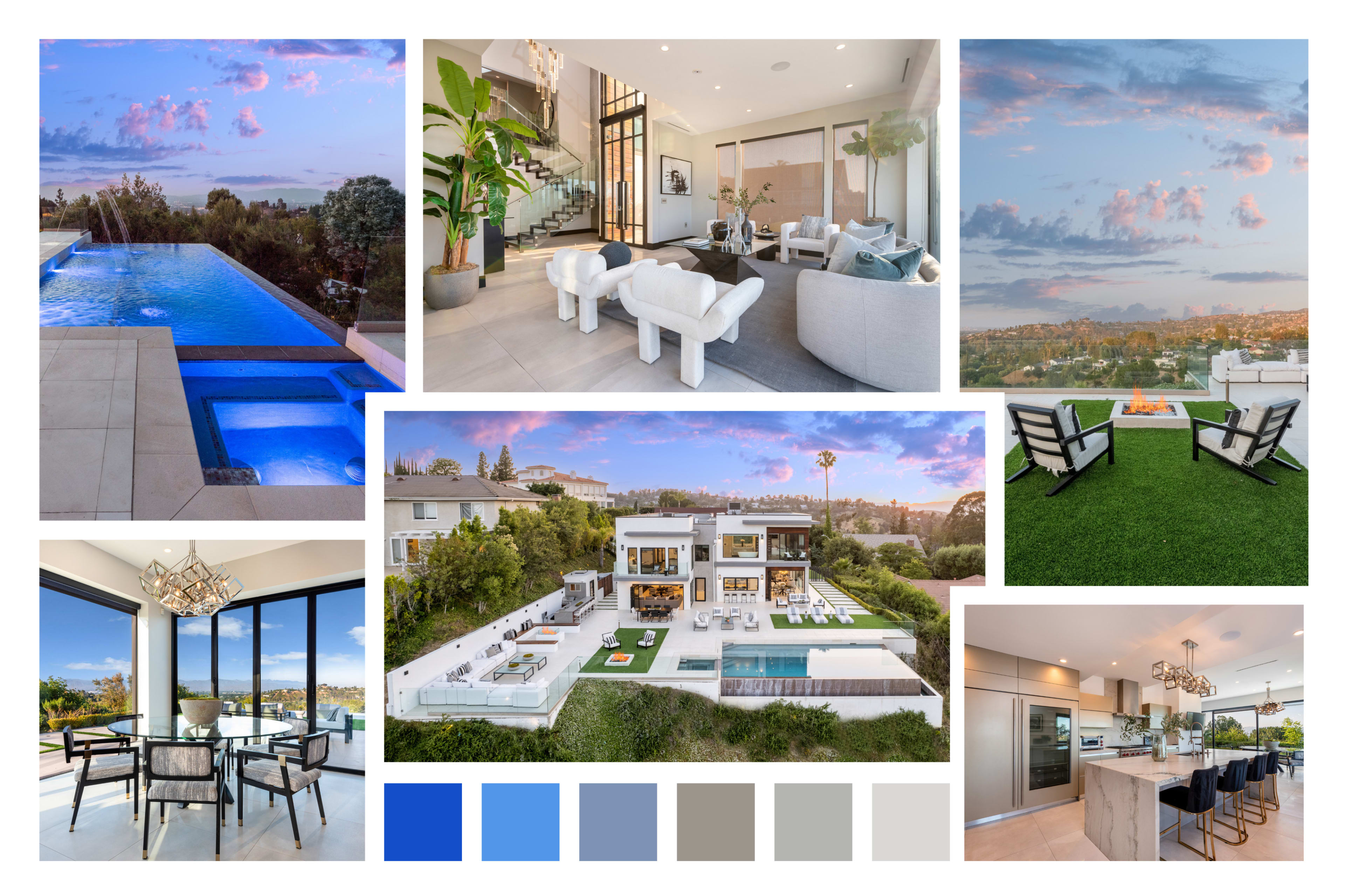 GAYLE VILLA MODERN W/INFINITY POOL CANYON VIEWS Image in Tarzana, Los Angeles, CA