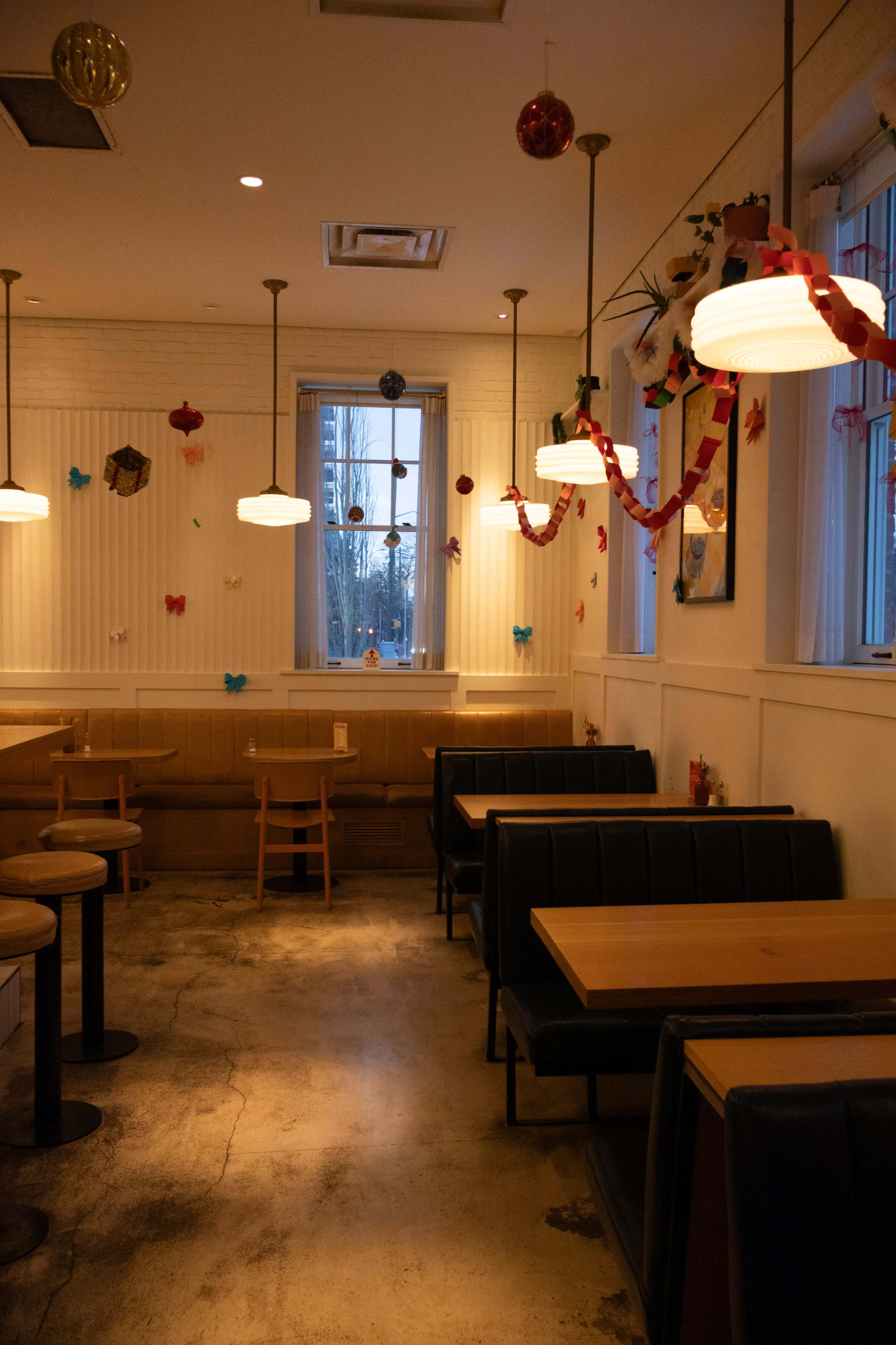 Cozy restaurant space with minimalist aesthetic Image in North Central Edmonton, Edmonton, AB