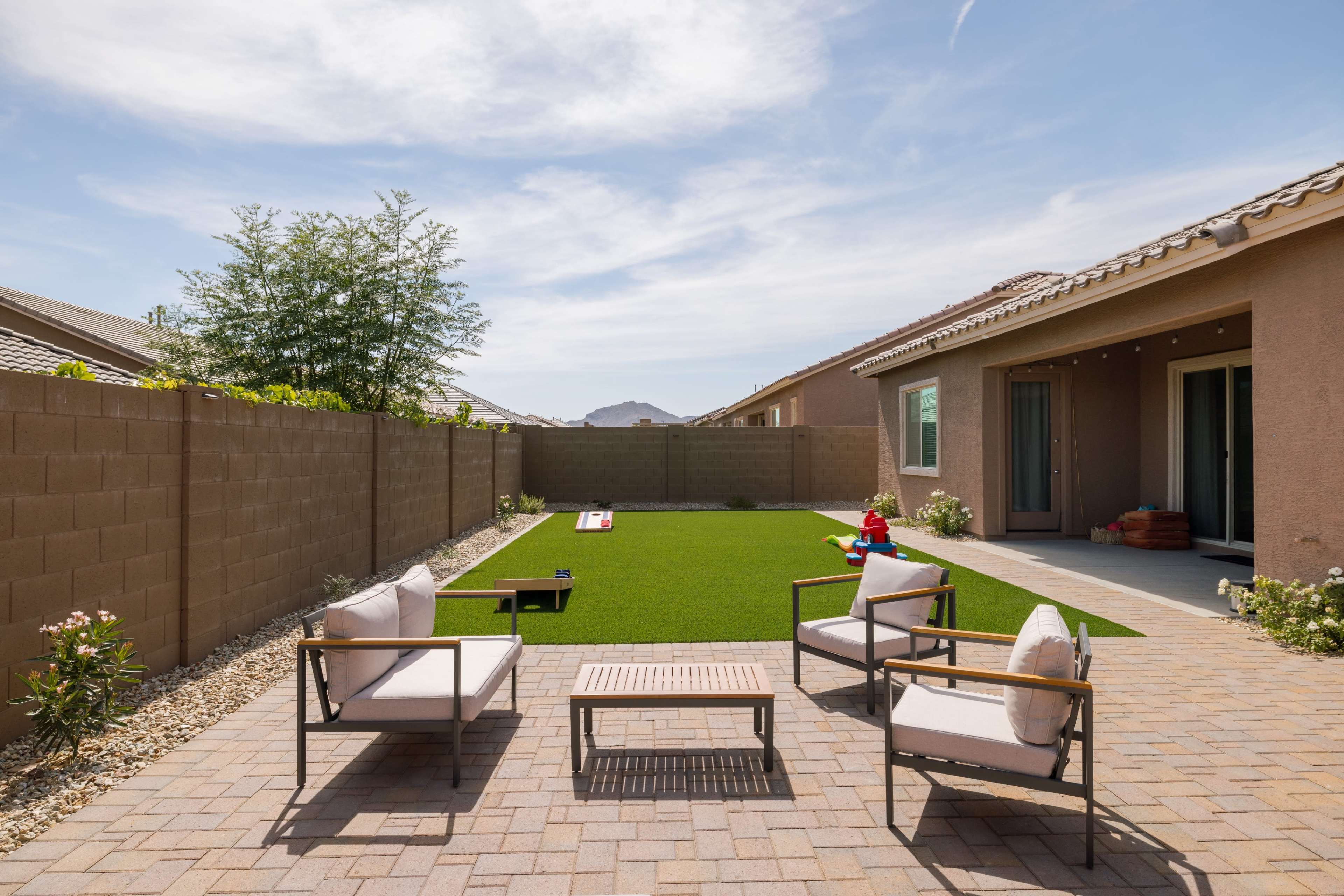 Boho Haven with Kid Friendly New Backyard Image in Buckeye, Buckeye, AZ