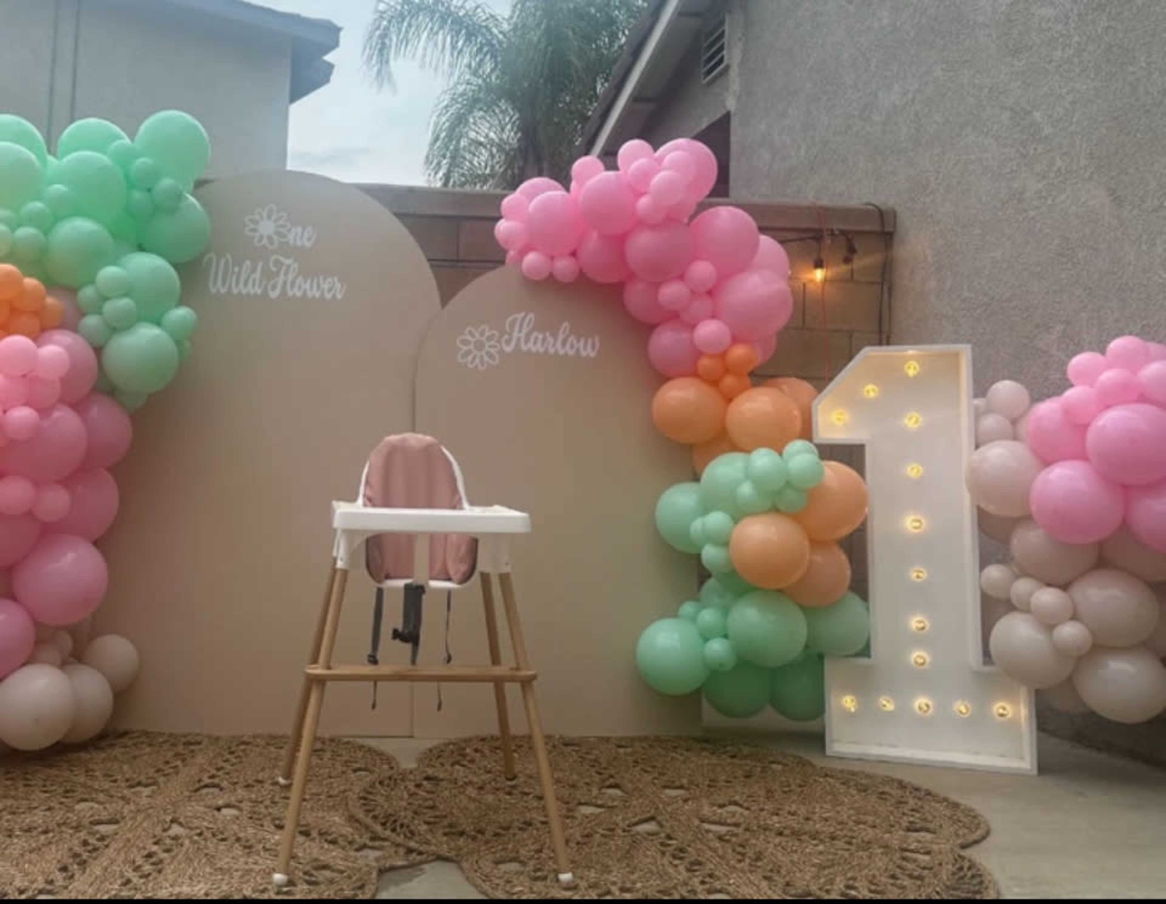 Tables and chairs included in this venue Image in West End, Fontana, CA