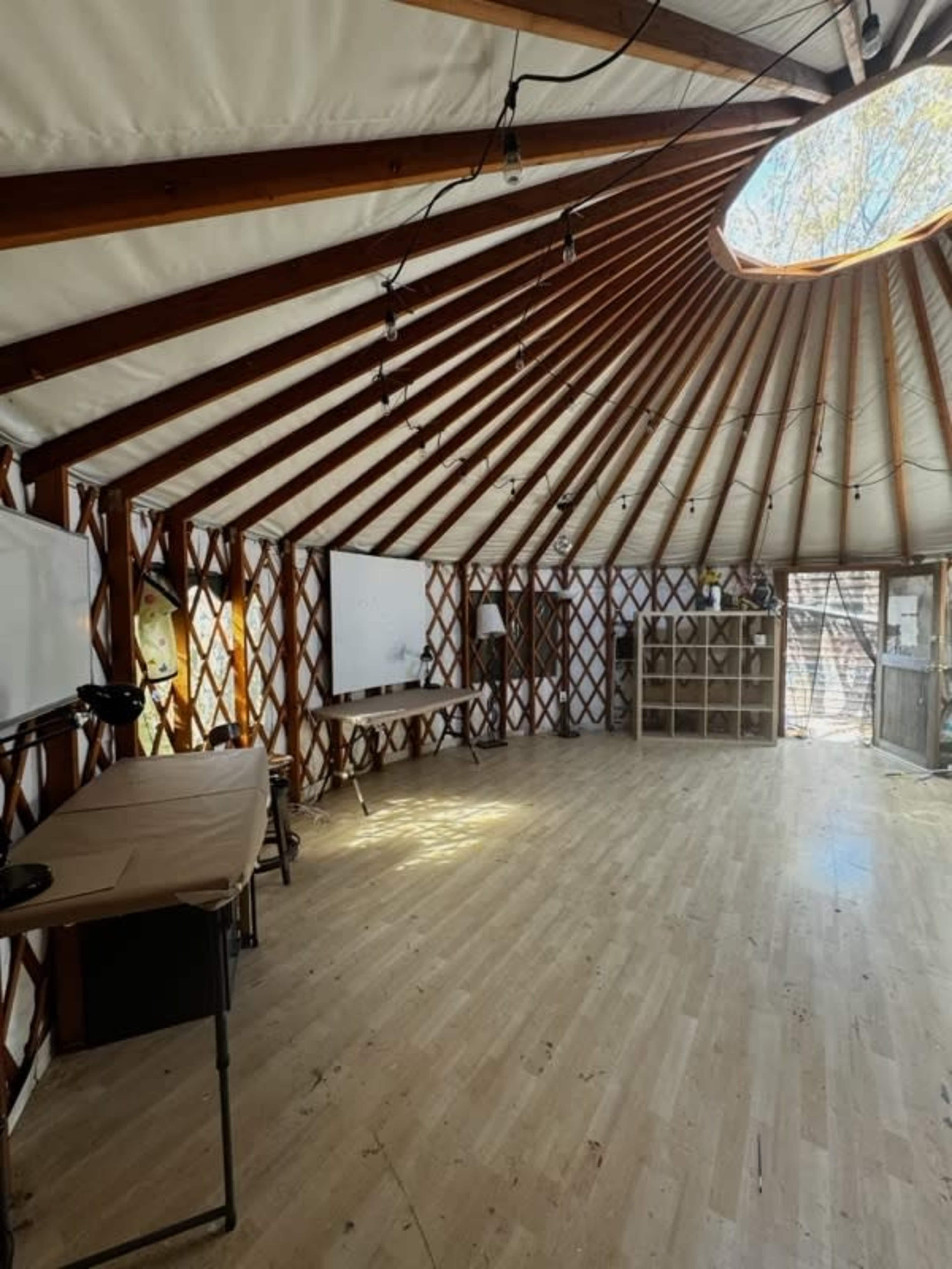 Yurt Artist Workspace in Historic Mt. Washington Image in Mt Washington, Baltimore, MD