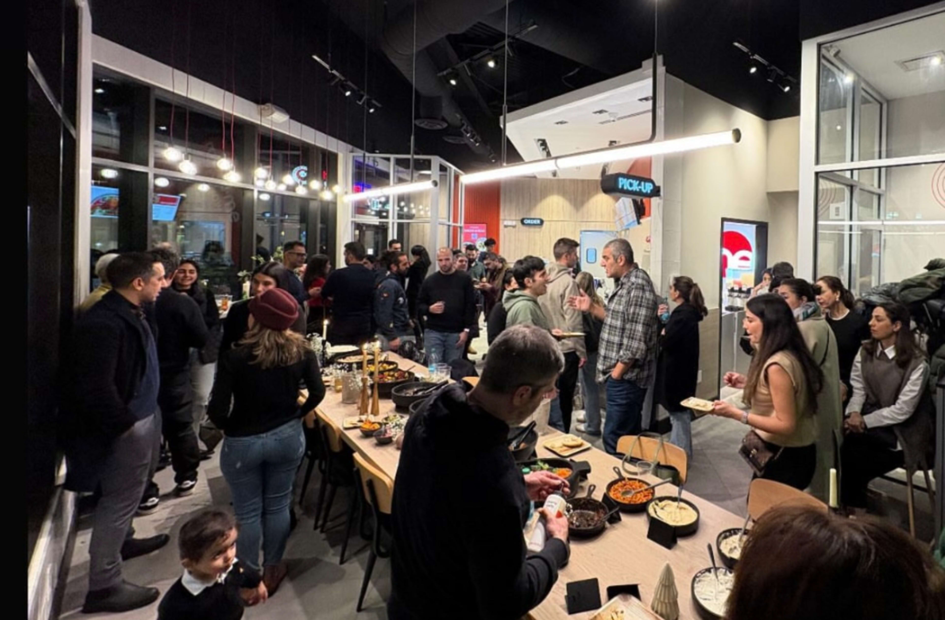 Stylish Restaurant with a 20-Person Table – Perfect for Corporate & Family Dining Image in Harwood, Toronto, ON