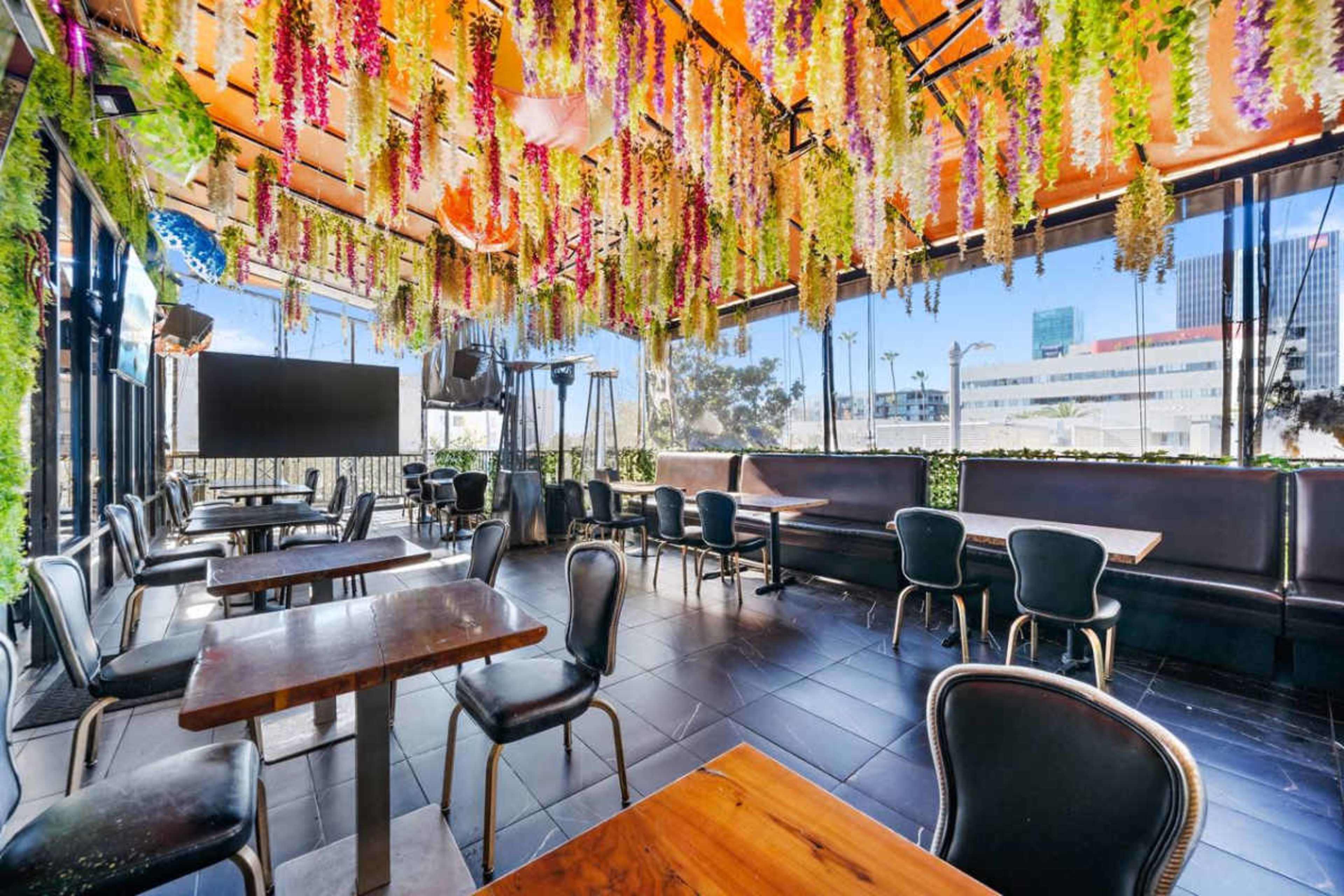 Booth Section in versatile restaurant lounge Image in Hollywood, Los Angeles, CA