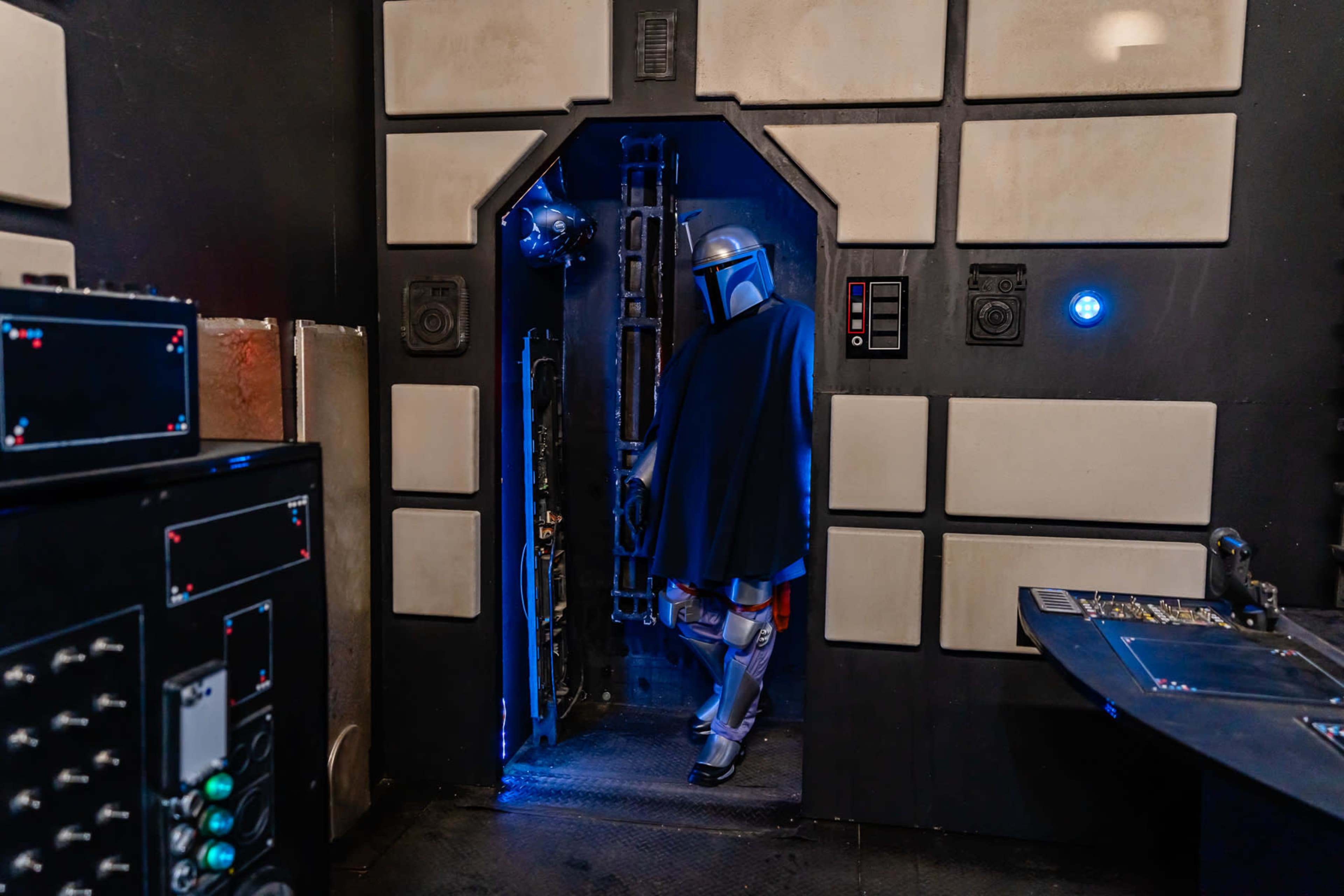 Millennium Falcon inspired Star Wars set Image in Provo Bay, Provo, UT