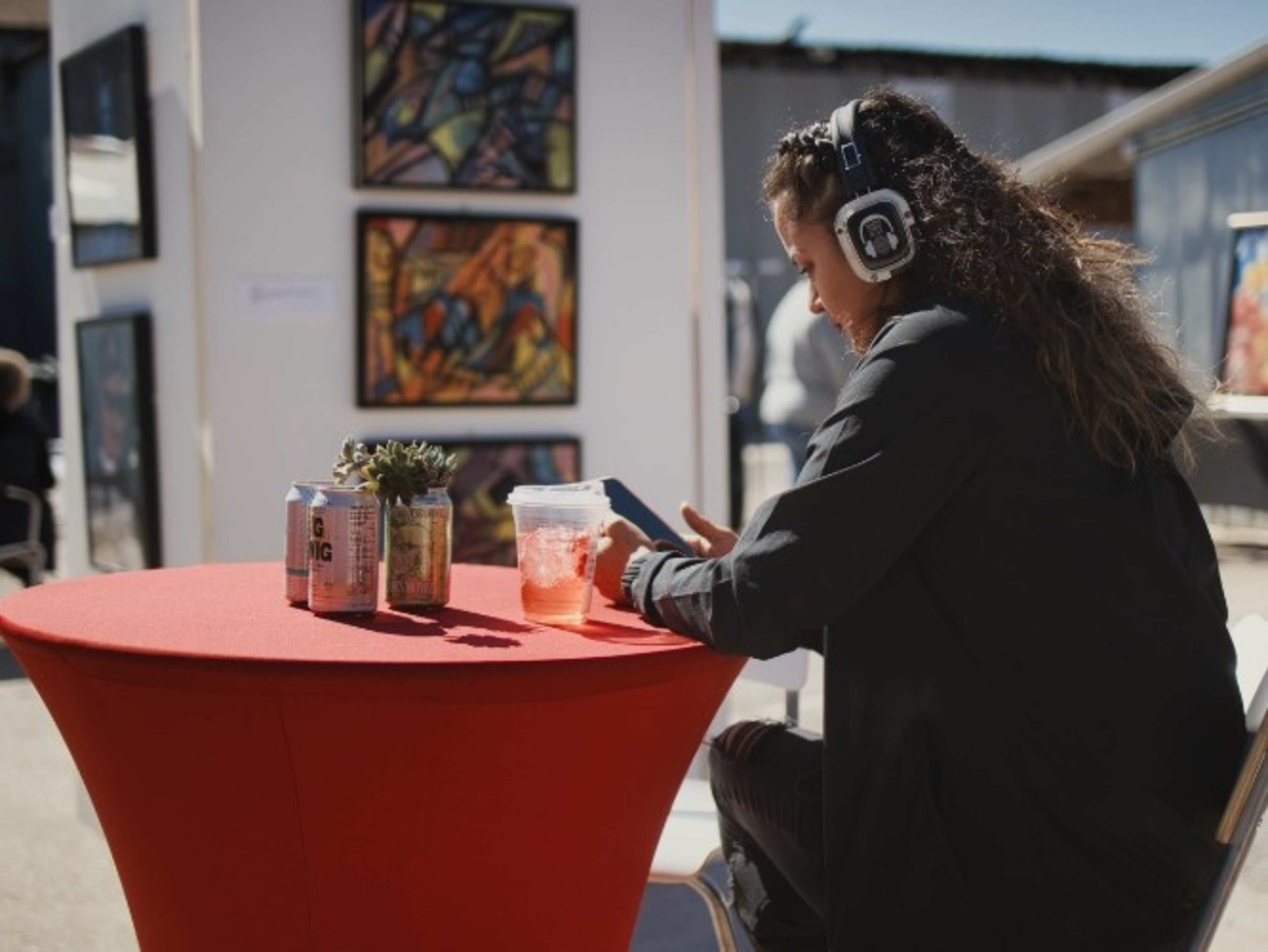Outside Gallery Area