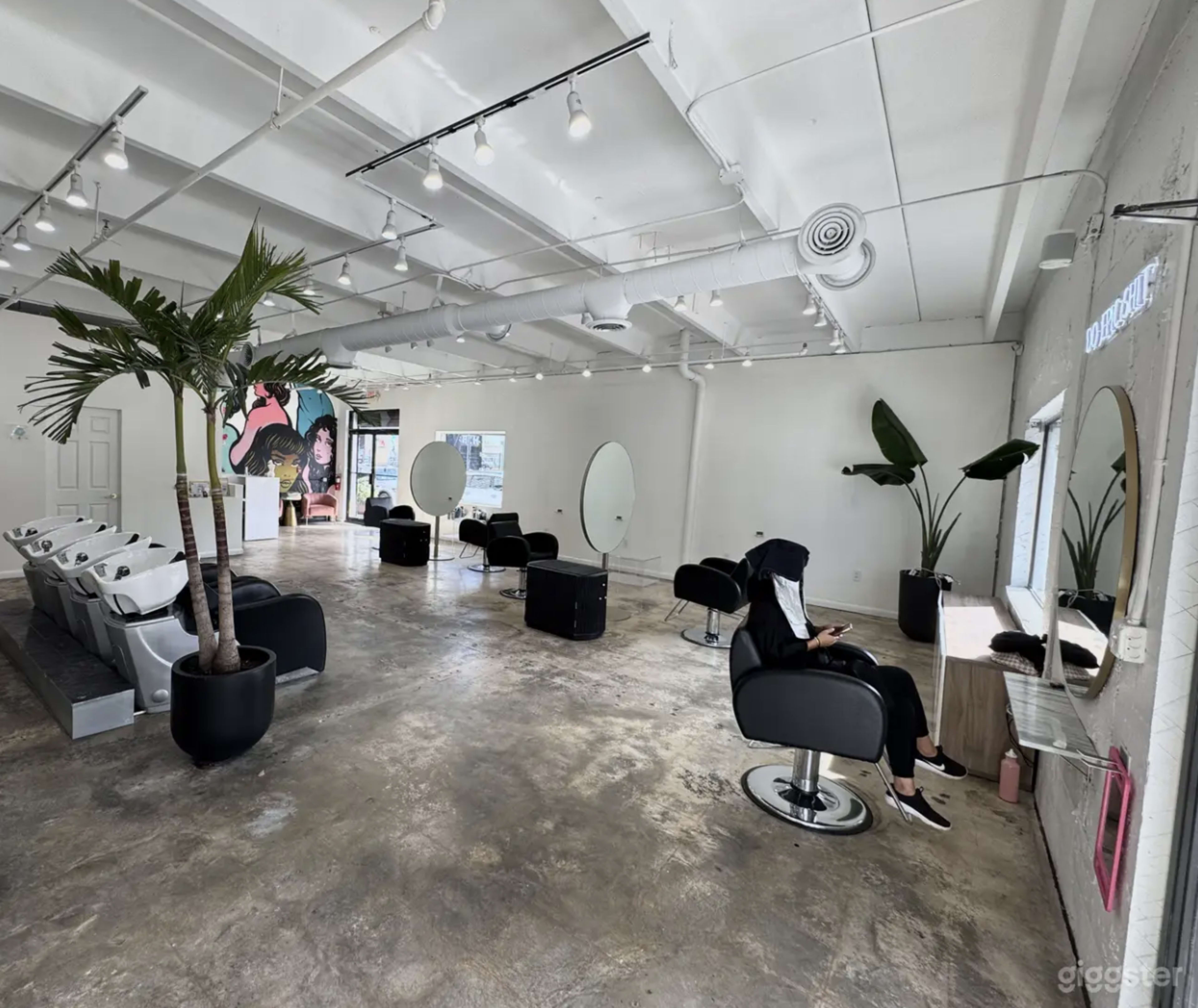 Hair Salon, Creative & Industrial Warehouse in the Heart of Miami’s Art District – Wynwood Image in Wynwood, miami, FL