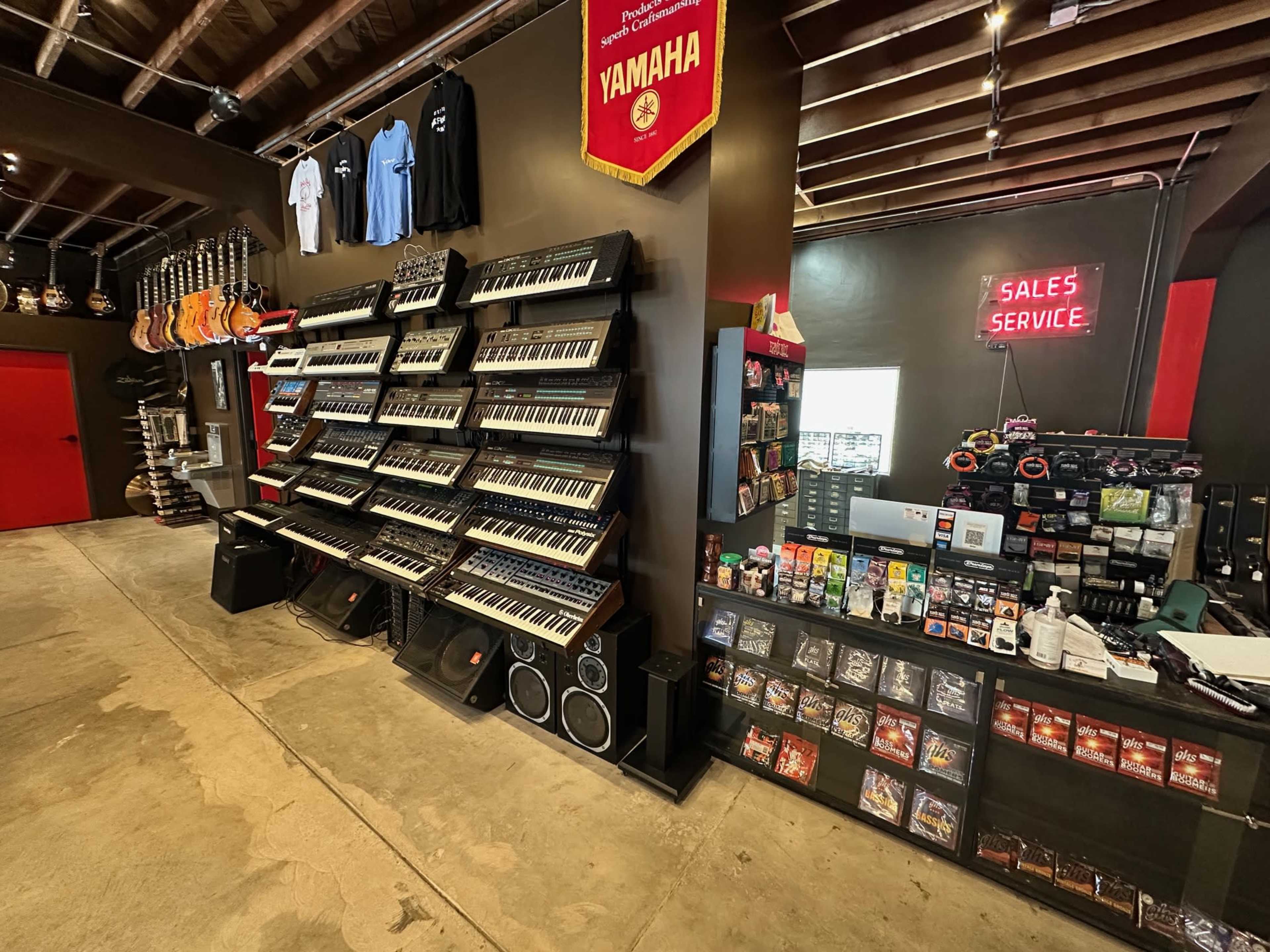 Music Instrument and Record Store Image in Northeast Los Angeles, Los Angeles, CA