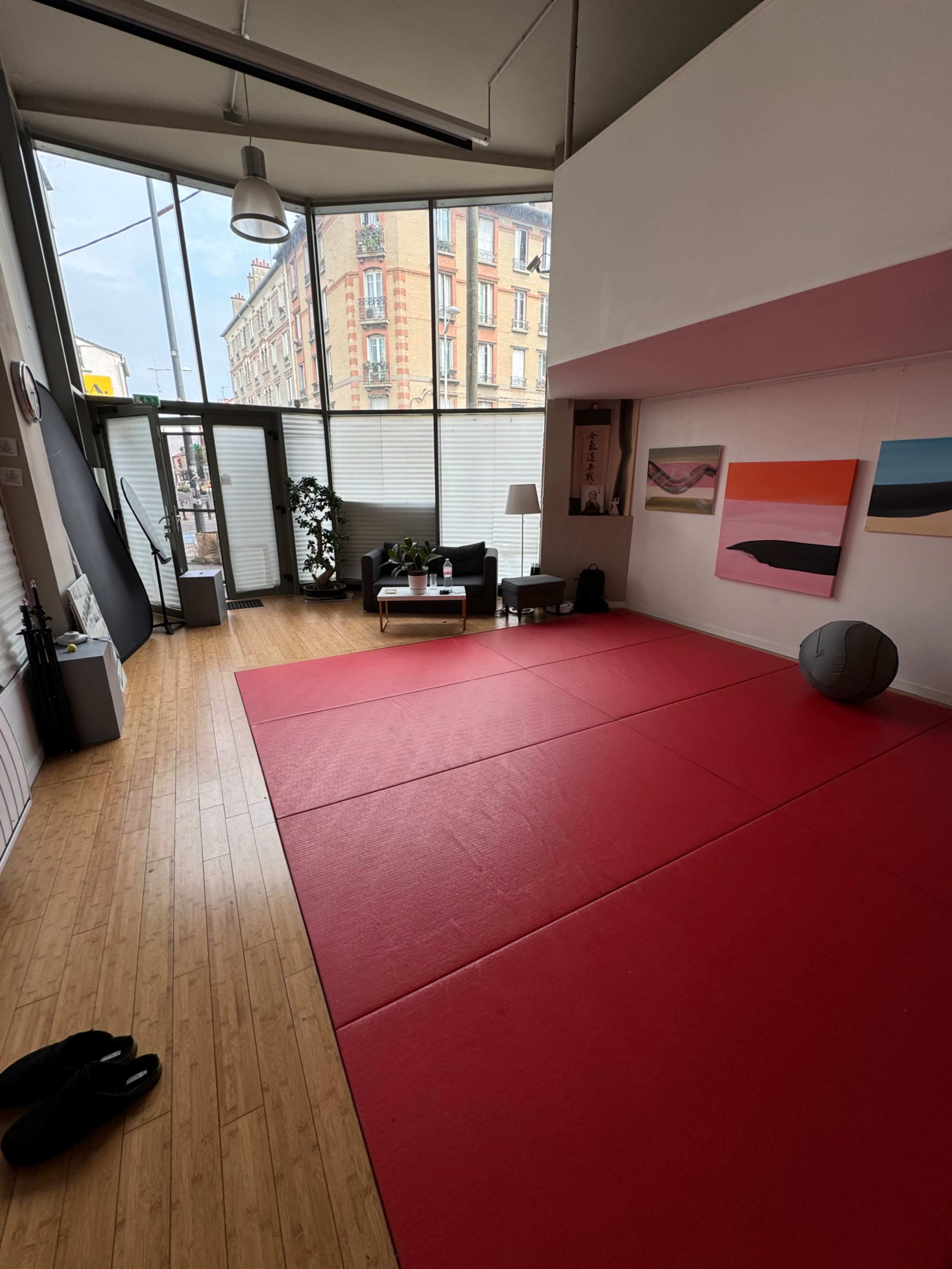 Loft design (tatamis) Prise vue en lumière naturelle, fonds disponibles en supplement Image dans , MONTREUIL, 