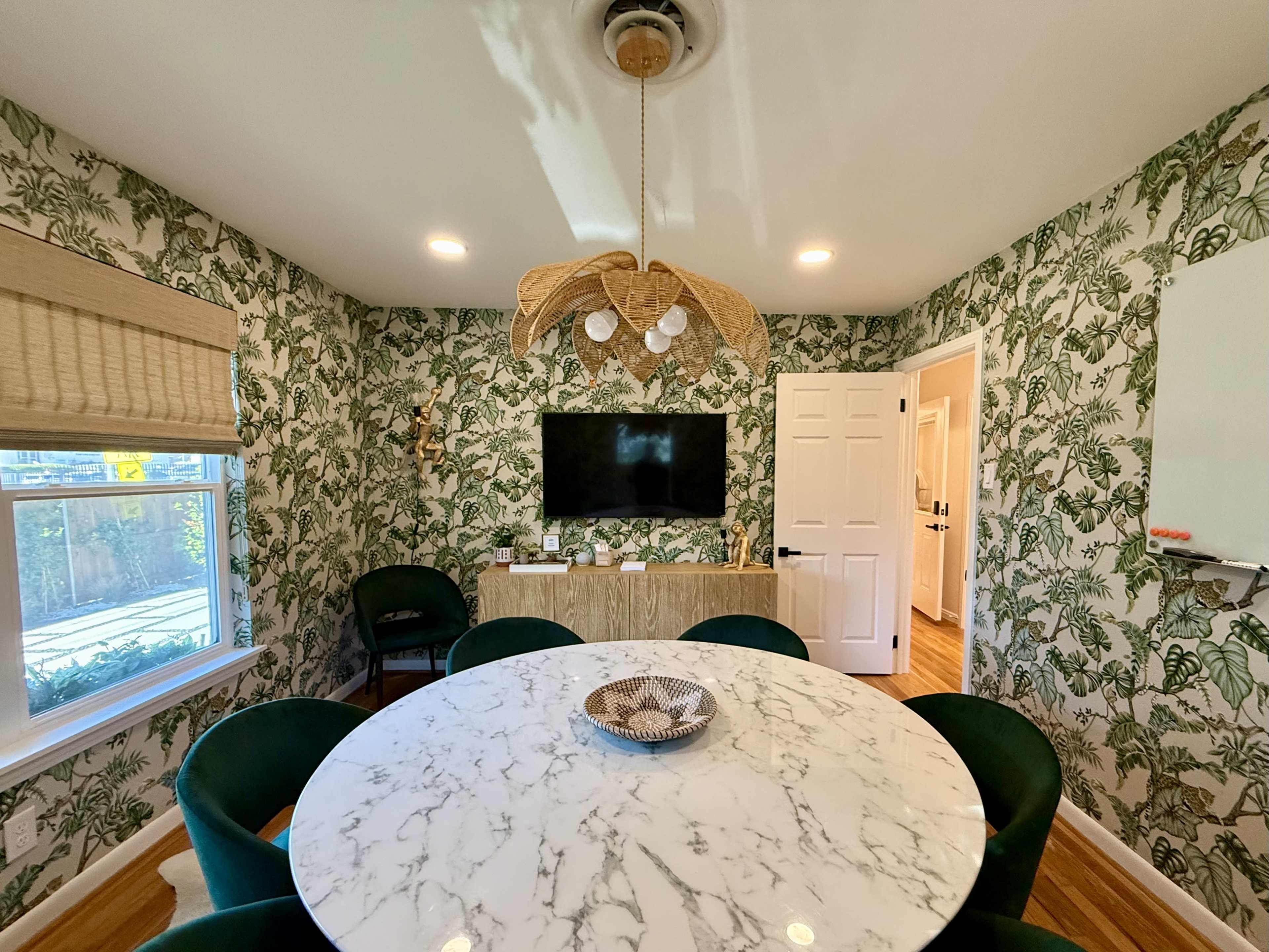 Vibrant Tropical-Inspired Conference Room in Central Austin Image in Highland, Austin, TX