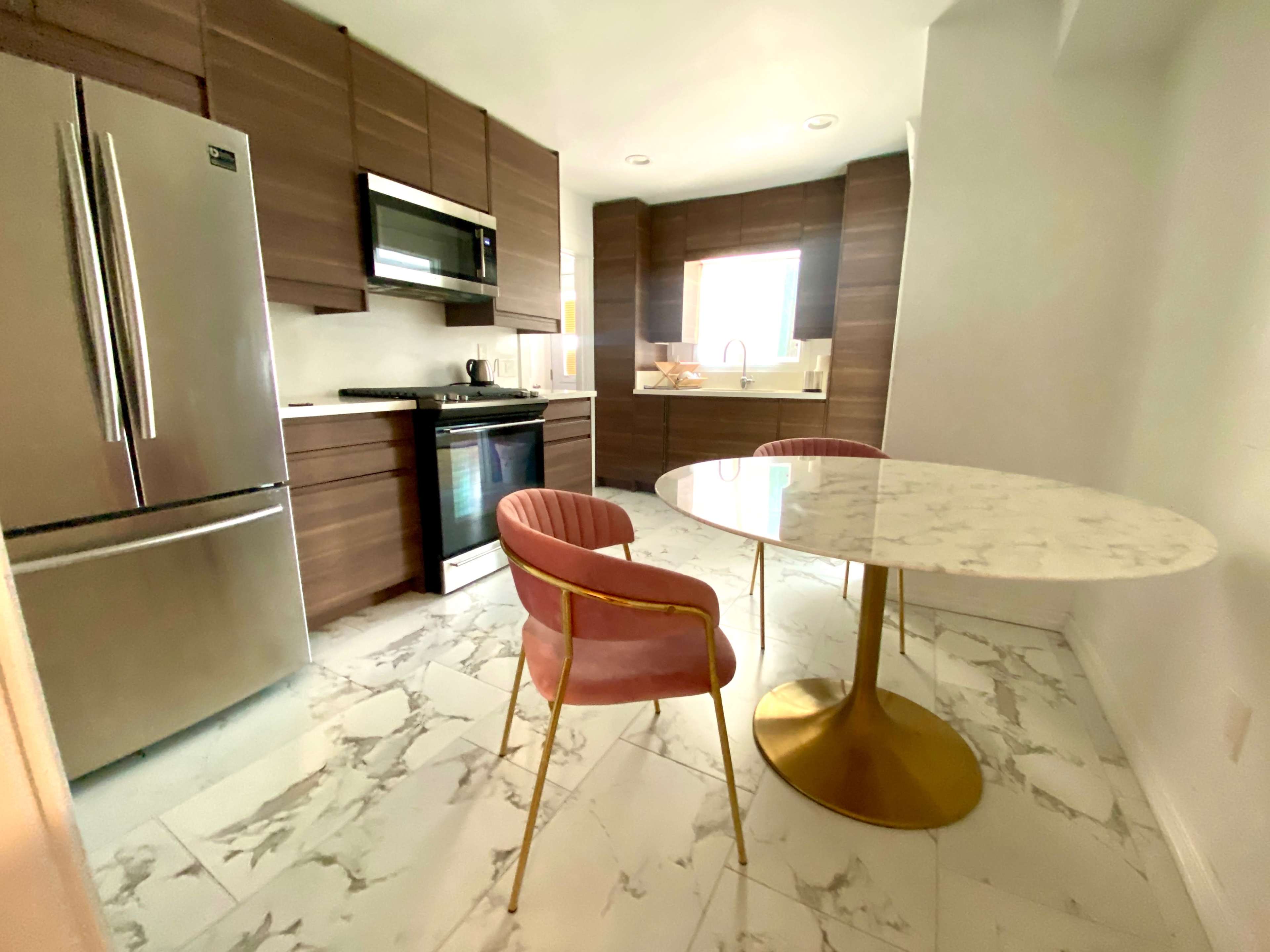 2 Houses in One Large Backyard Gym and Long Driveway Image in Los Feliz, Los Angeles, CA