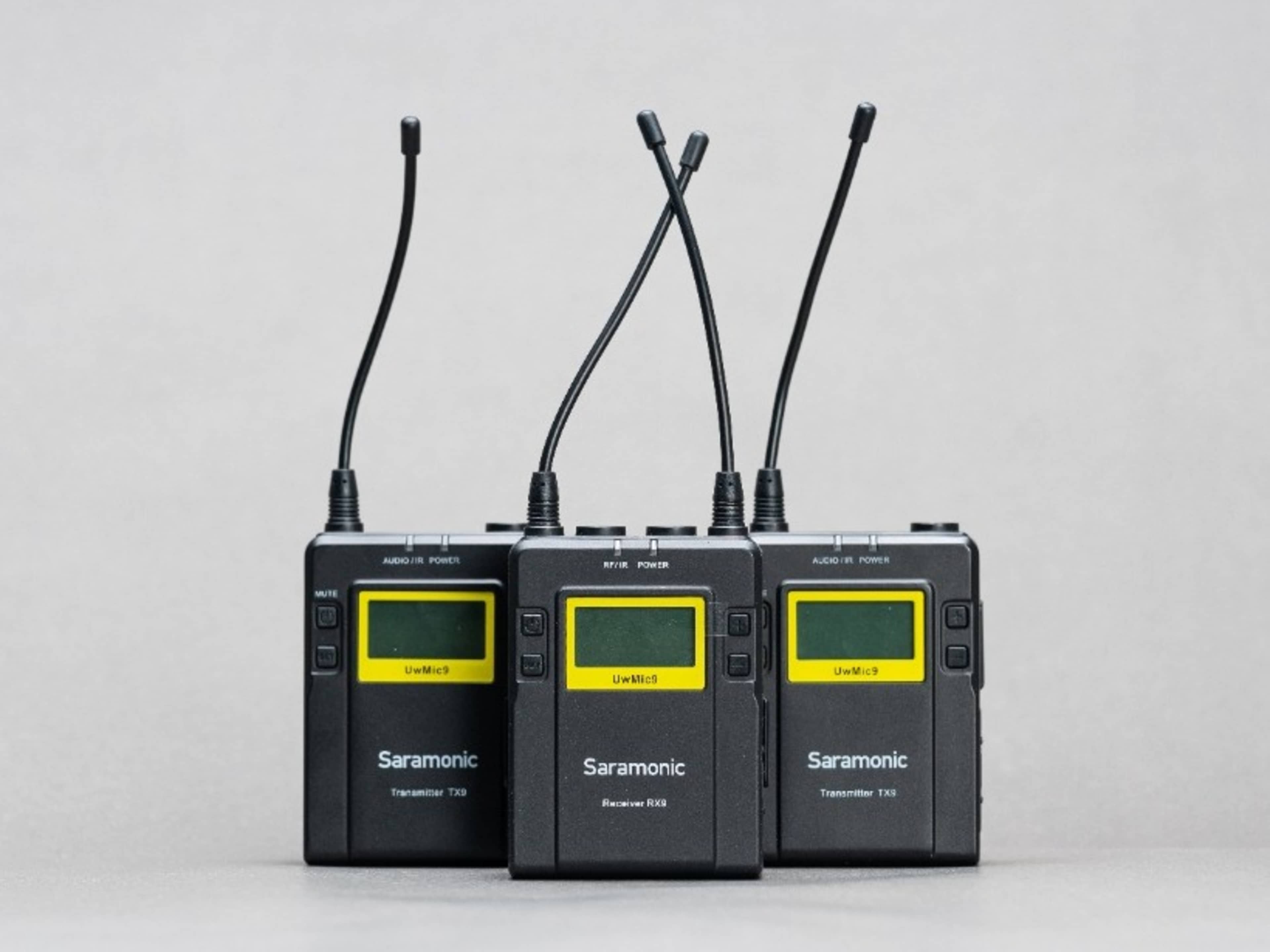 Wireless Lav Mics (1 Reciever, 2 Transmitters)
