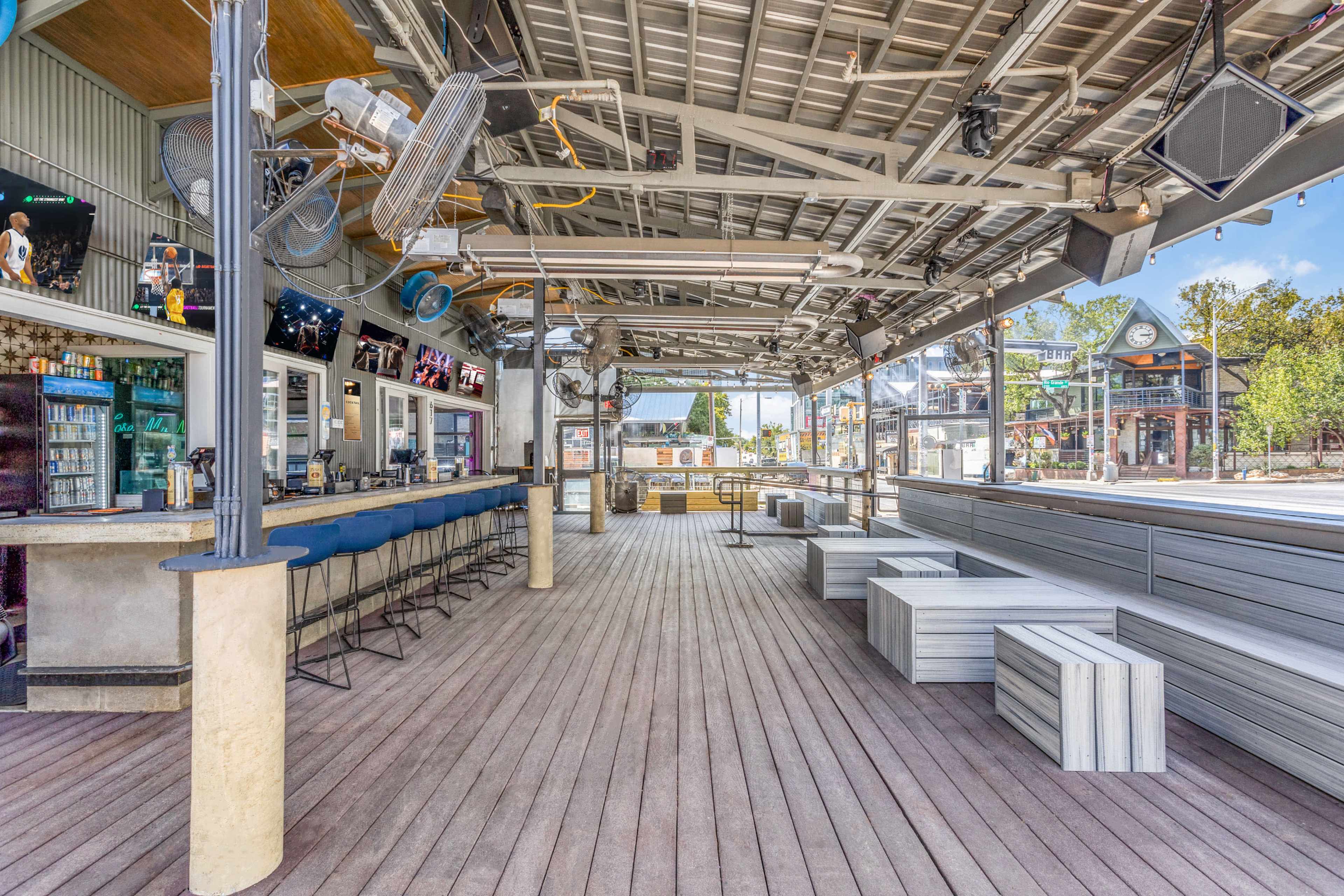 West 6th Bar with Covered Patio & Downtown Skyline Views Image in Downtown Austin, Austin, TX