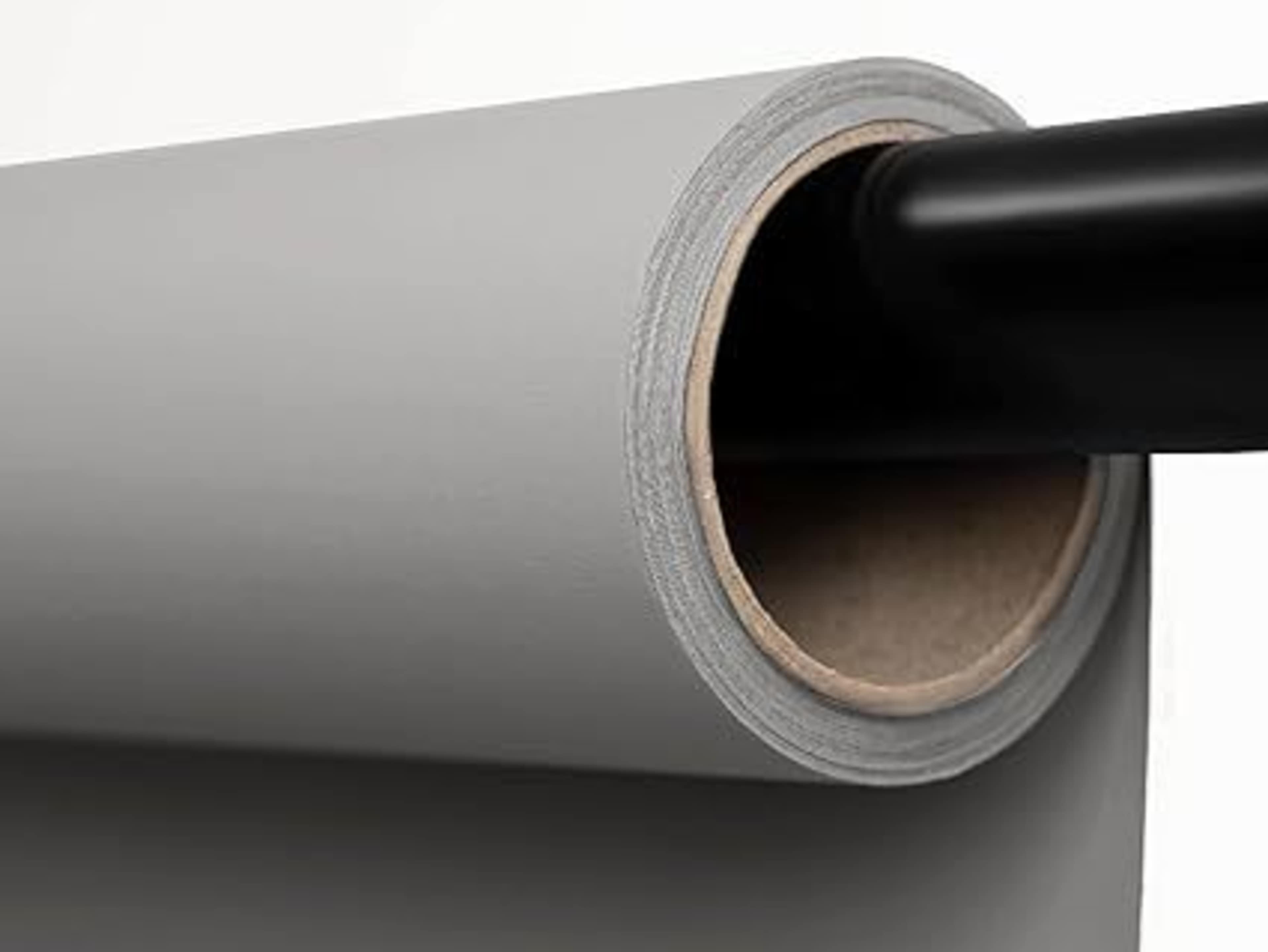 Gray Photo Backdrop Paper (53''x16.4' Pursuit Grey