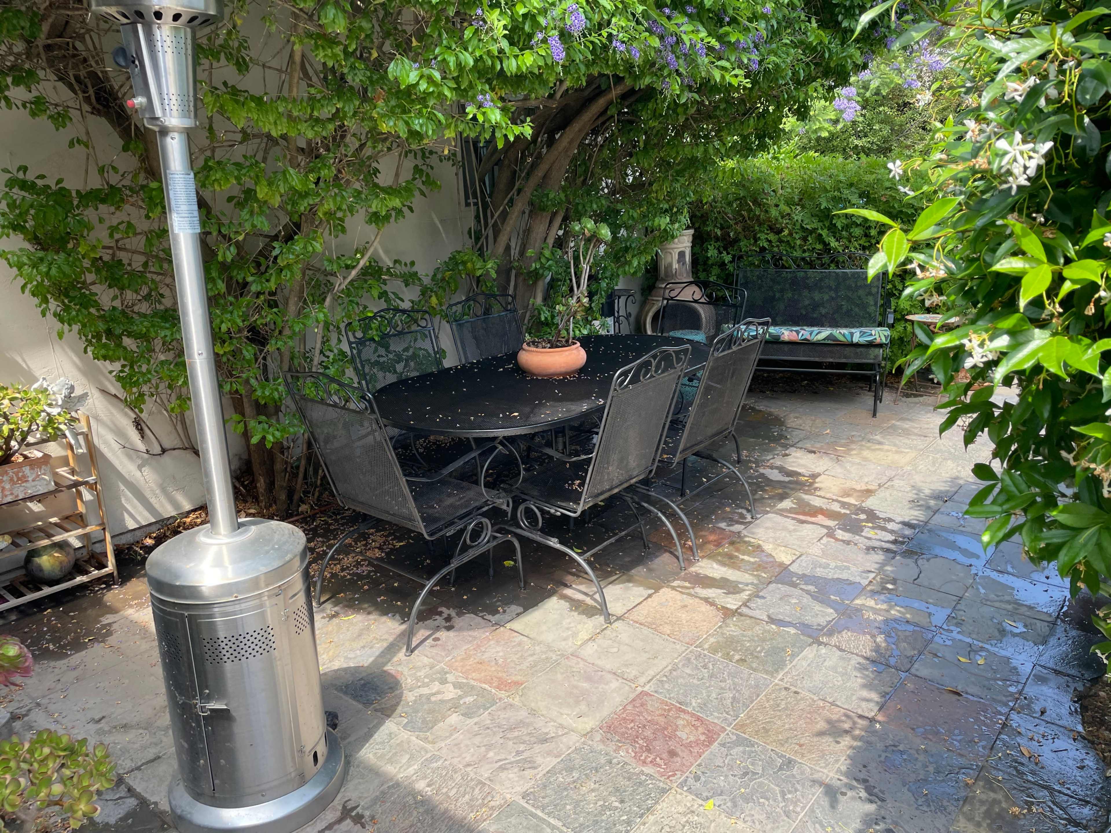 Suburban home with beautiful backyard garden party space Image in Westchester, Los Angeles, CA