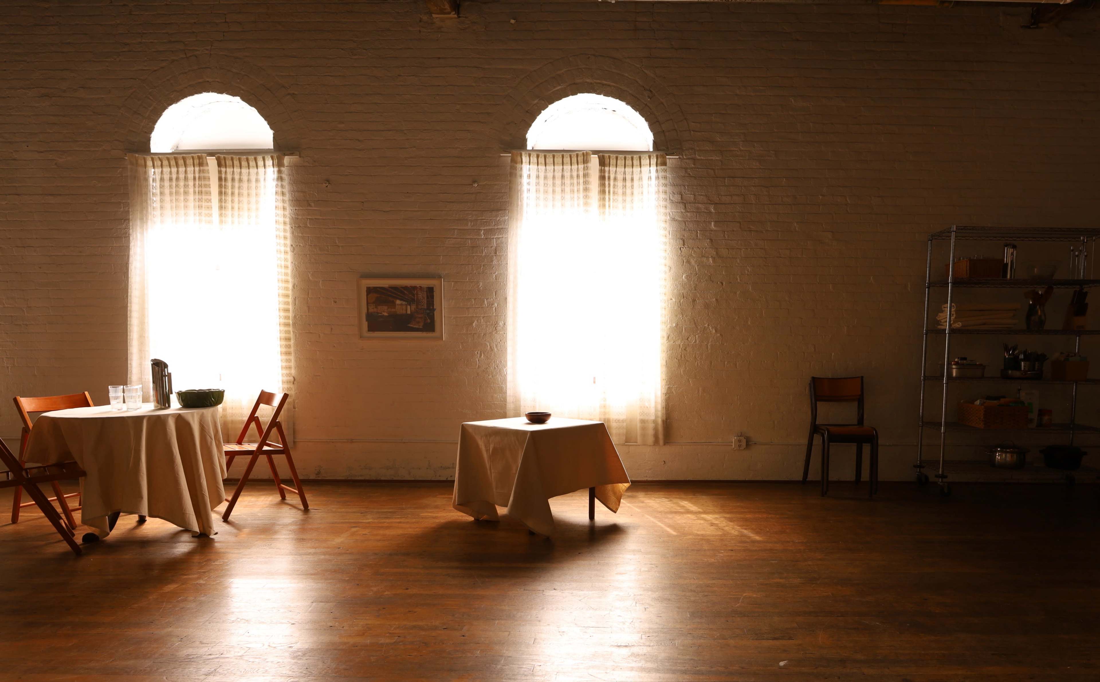 Classic White Brick Artist Loft Image in Bushwick, Brooklyn, NY