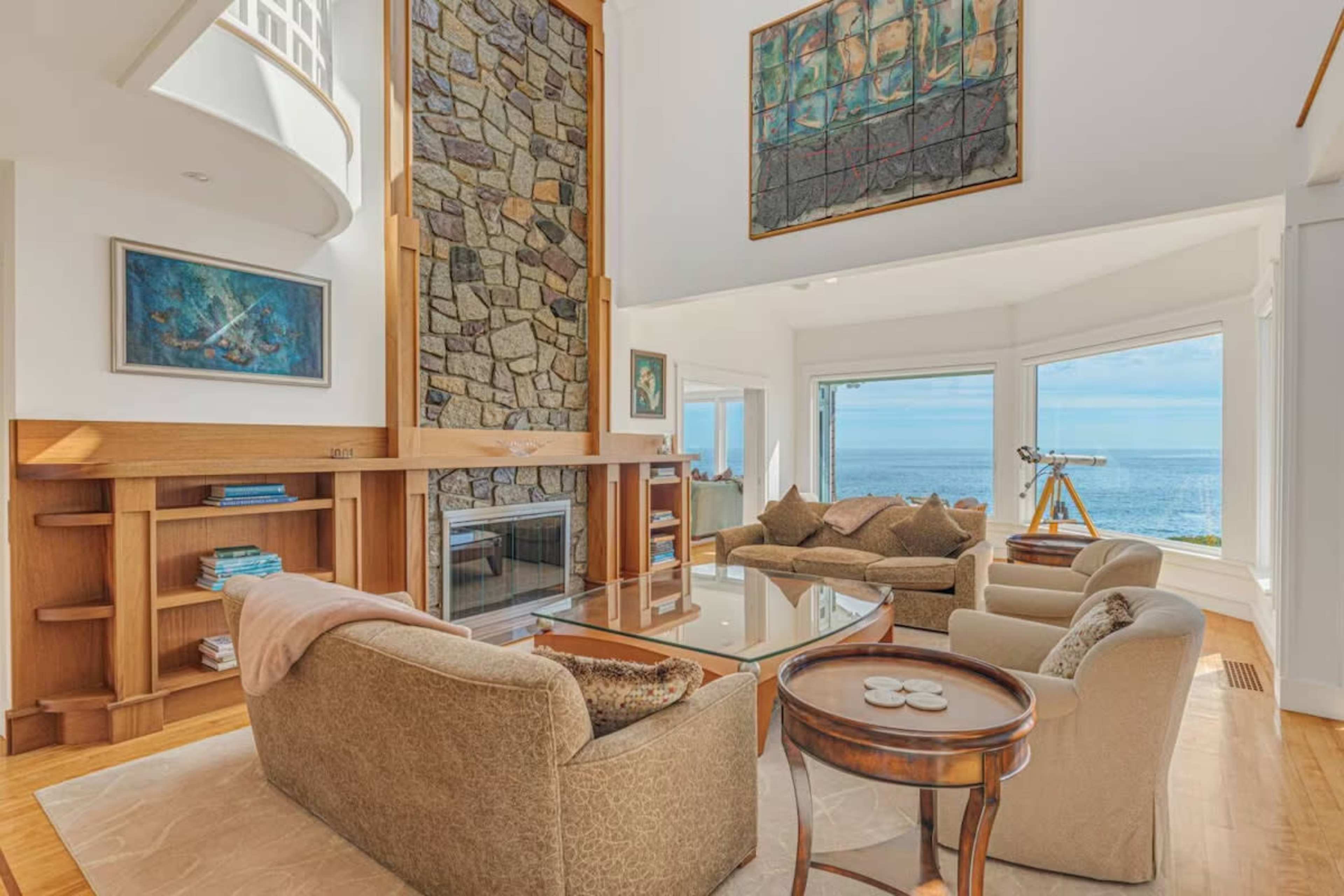 Light-filled, Modern Mansion with Panoramic Ocean Views, Multiple Decks Image in Marblehead, Marblehead, MA