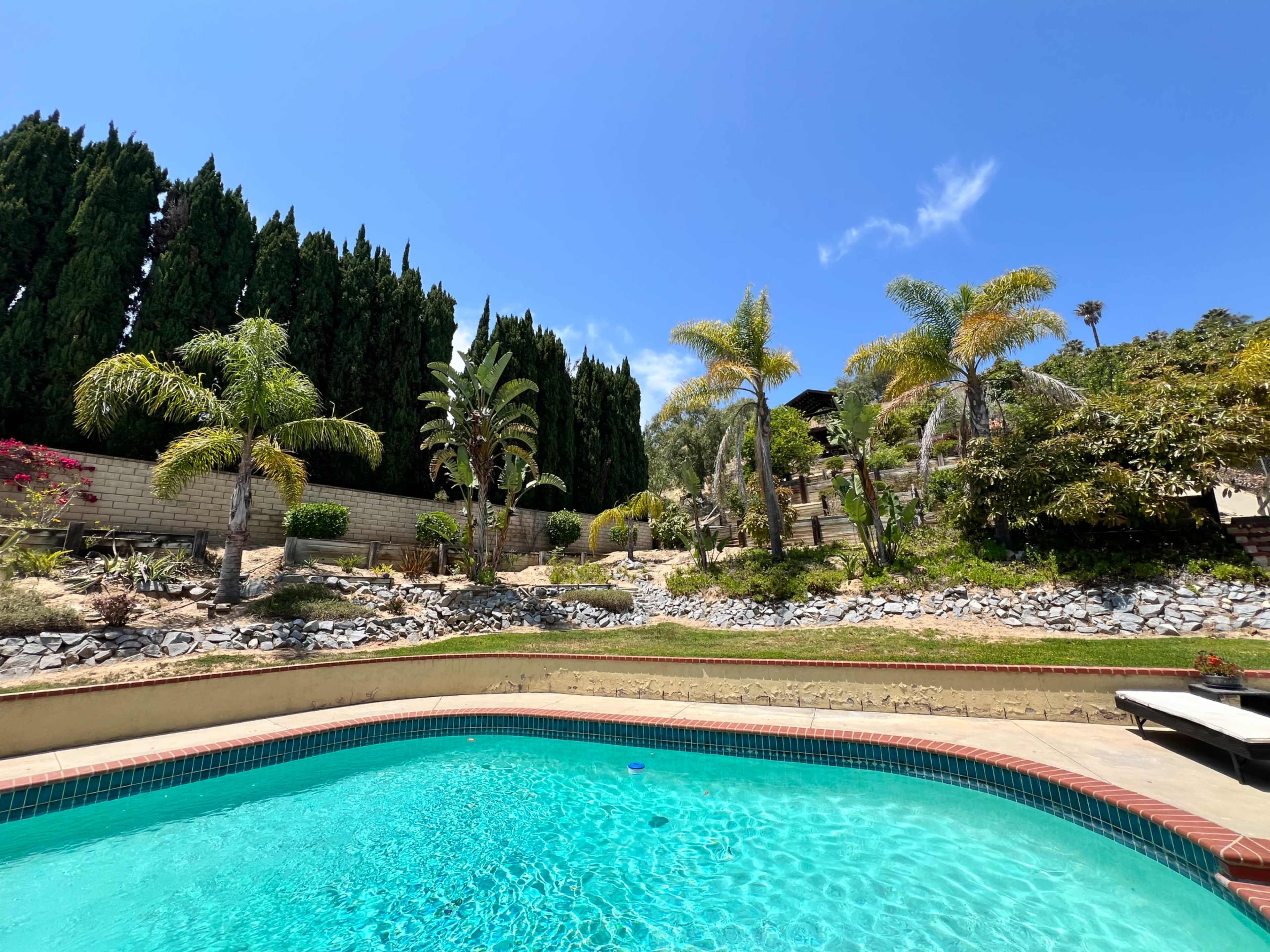 Lush Tranquil Yard With Pool and Views Image in Camarillo, Camarillo, CA