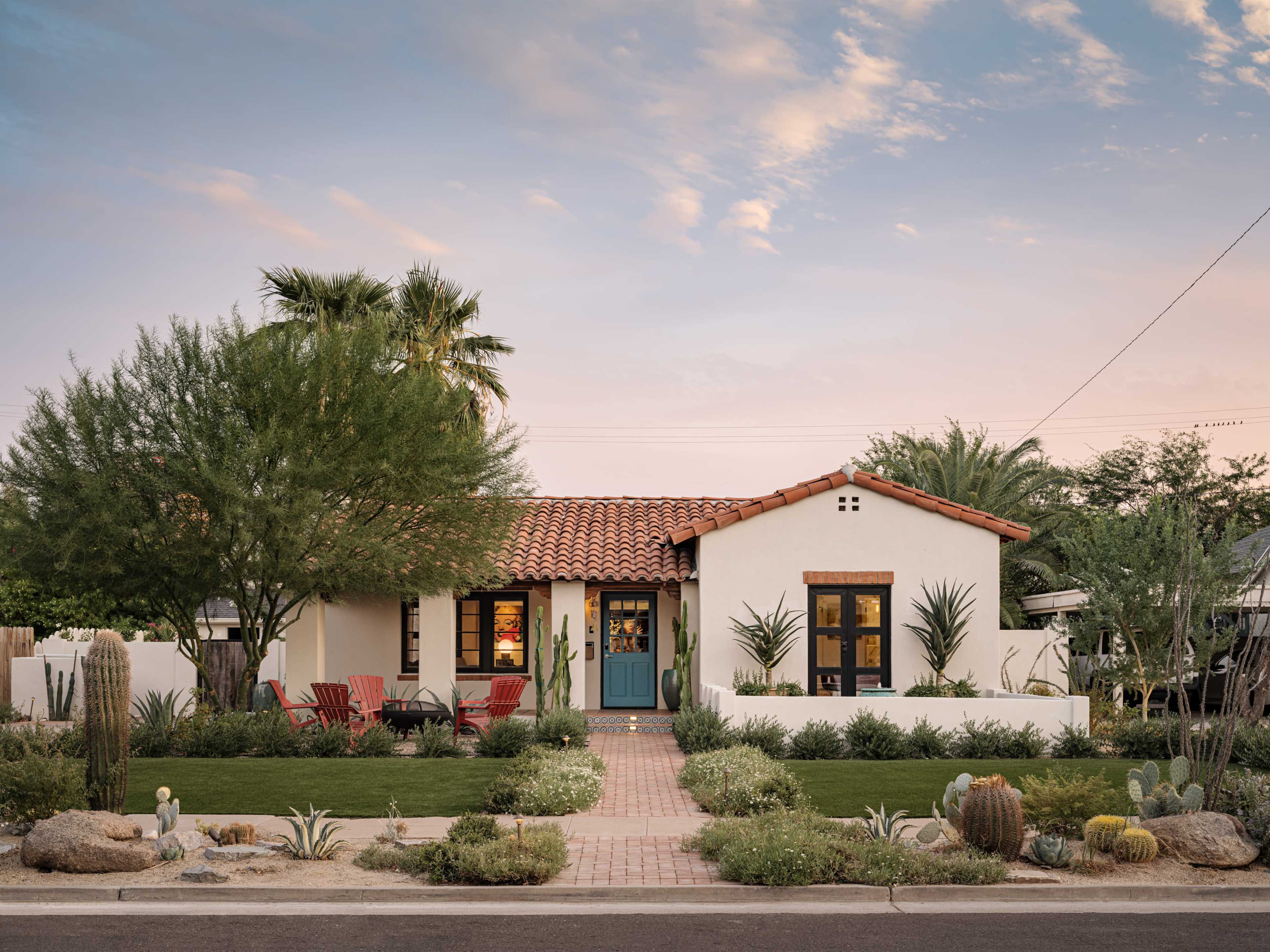 Award Winning Spanish Colonial Reno. Featured in Phoenix Home and Garden Image in Encanto Village, Phoenix, AZ
