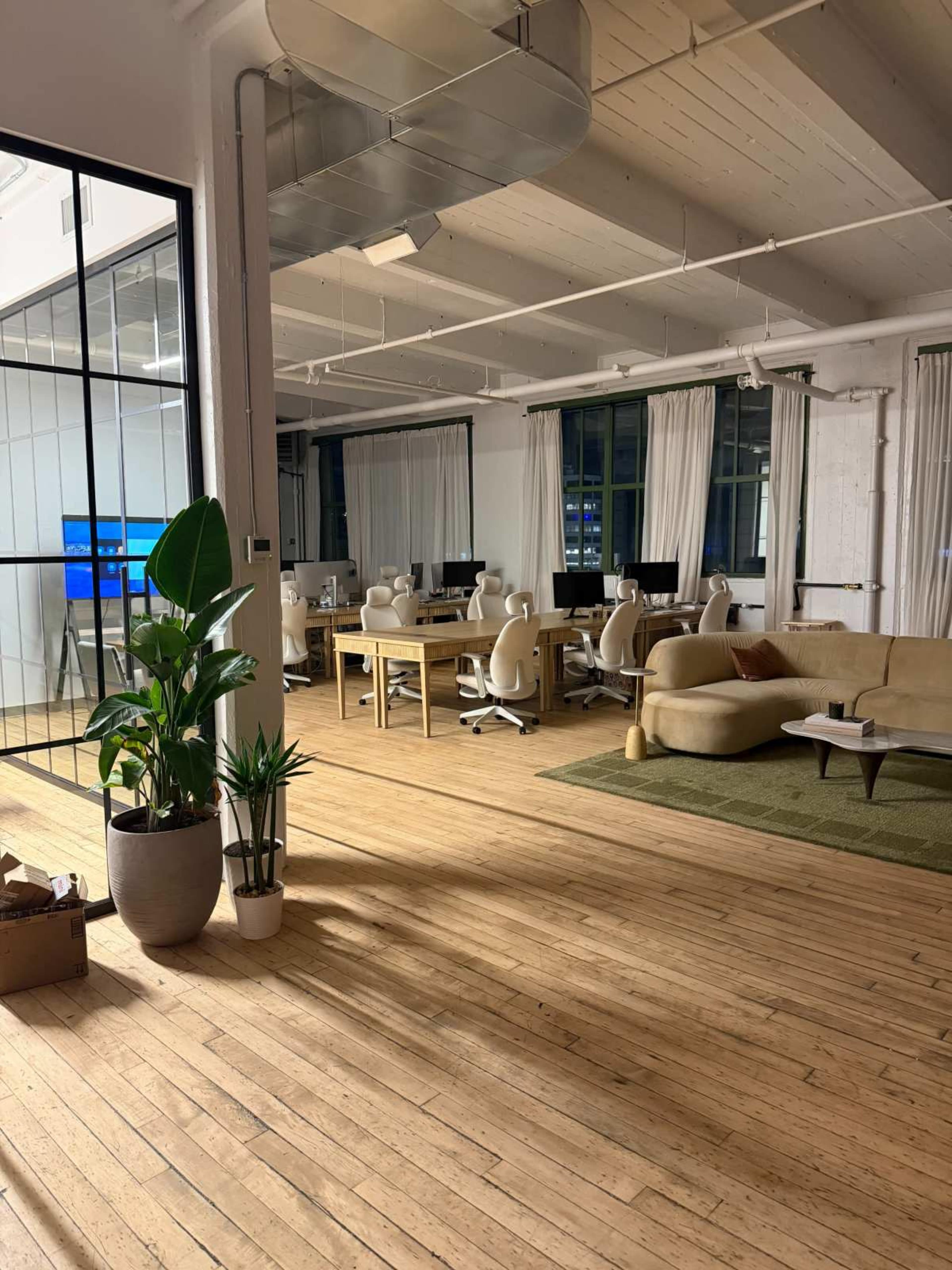Sunlit Brooklyn Loft Office with Conference Rooms & Lounge Image in Greenwood Heights, Brooklyn, NY