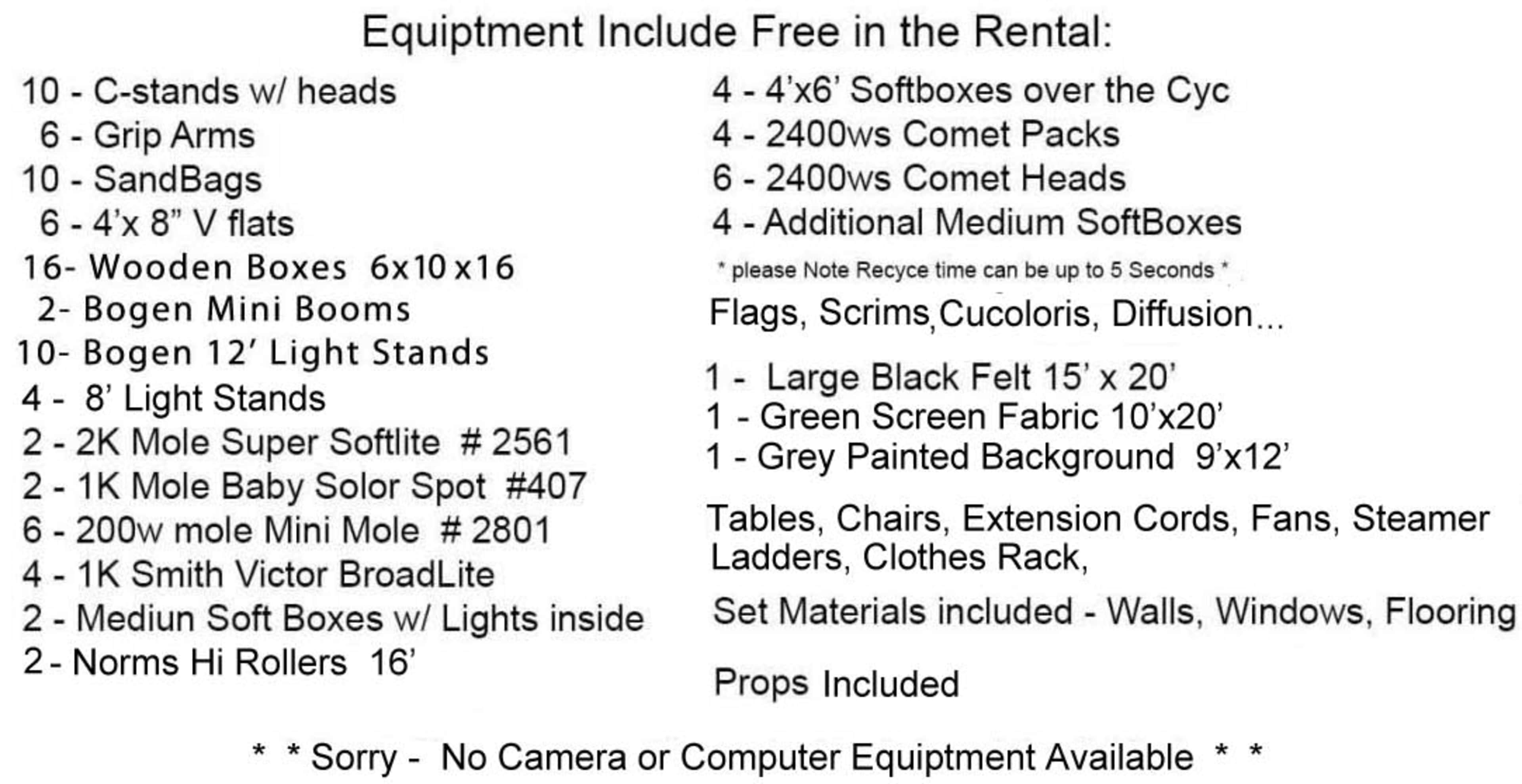 Downtown South PhotoStudio with Cyclorama & Equiptment Image in South Los Angeles, Los Angeles, CA
