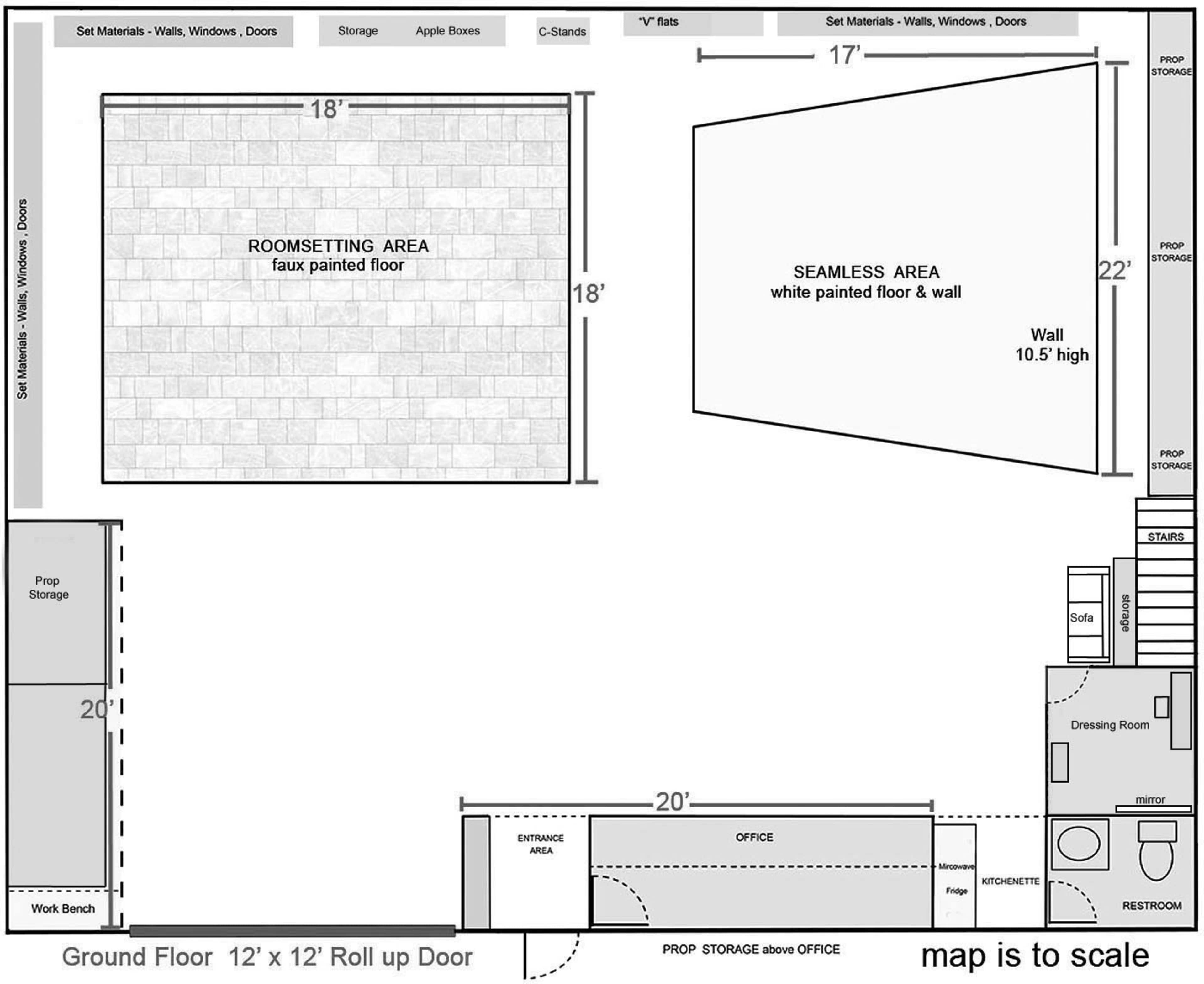 Downtown South PhotoStudio with Cyclorama & Equiptment Image in South Los Angeles, Los Angeles, CA