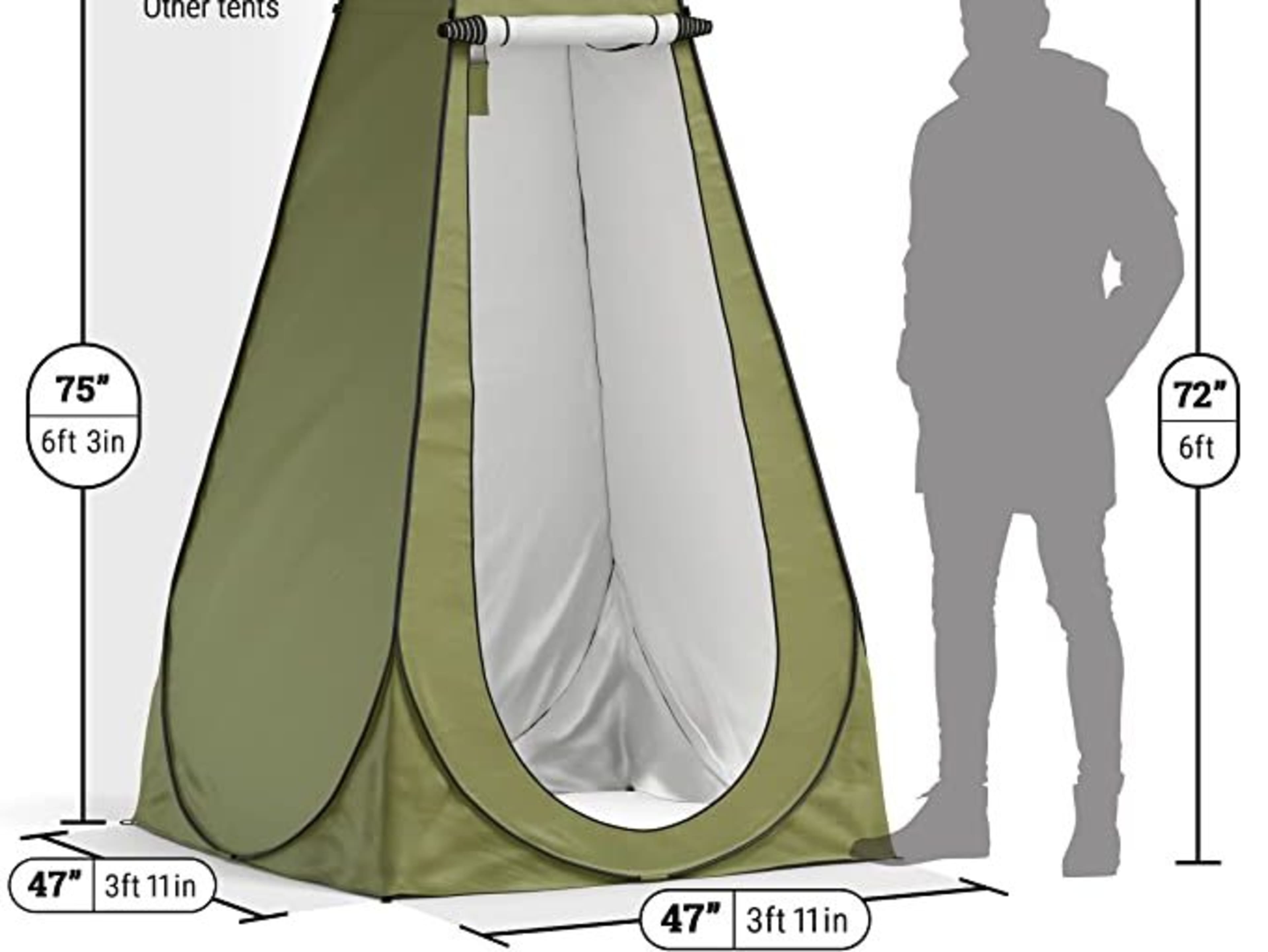 Folding Changing Booth