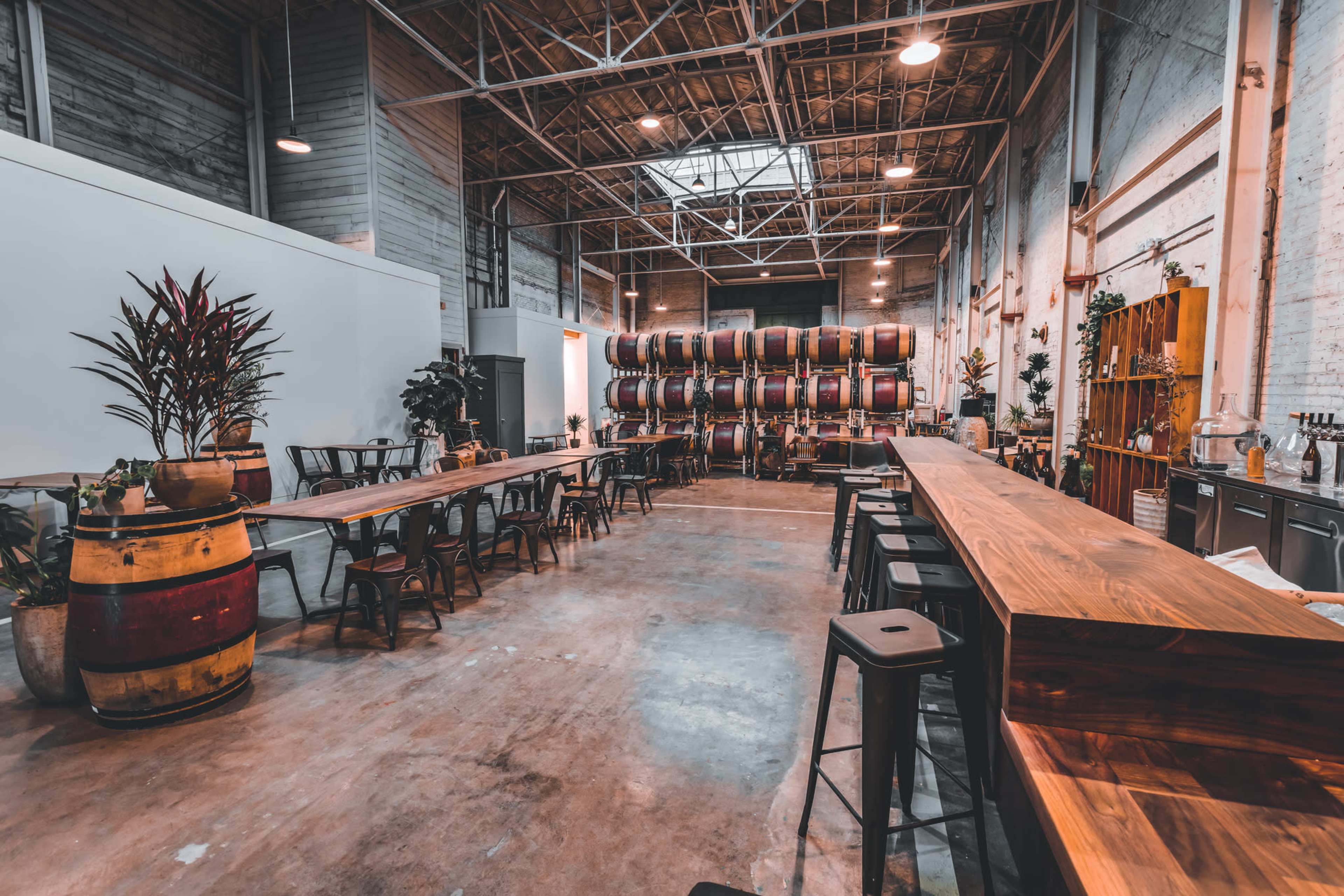 Hip Urban Winery in Downtown Sacramento Image in Central Business District, Sacramento, CA