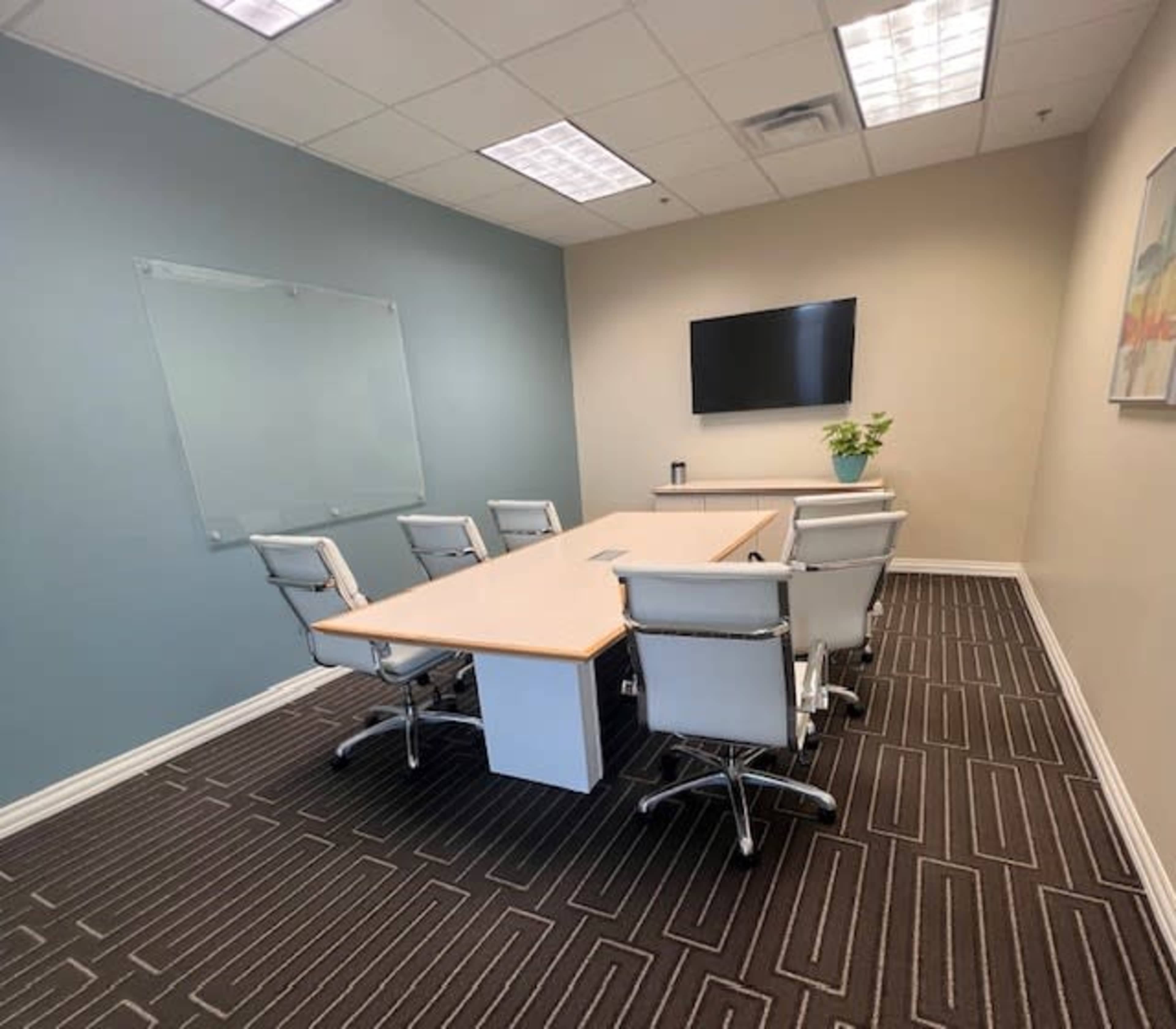 8 Person Conference Room Image in Allen, Allen, TX