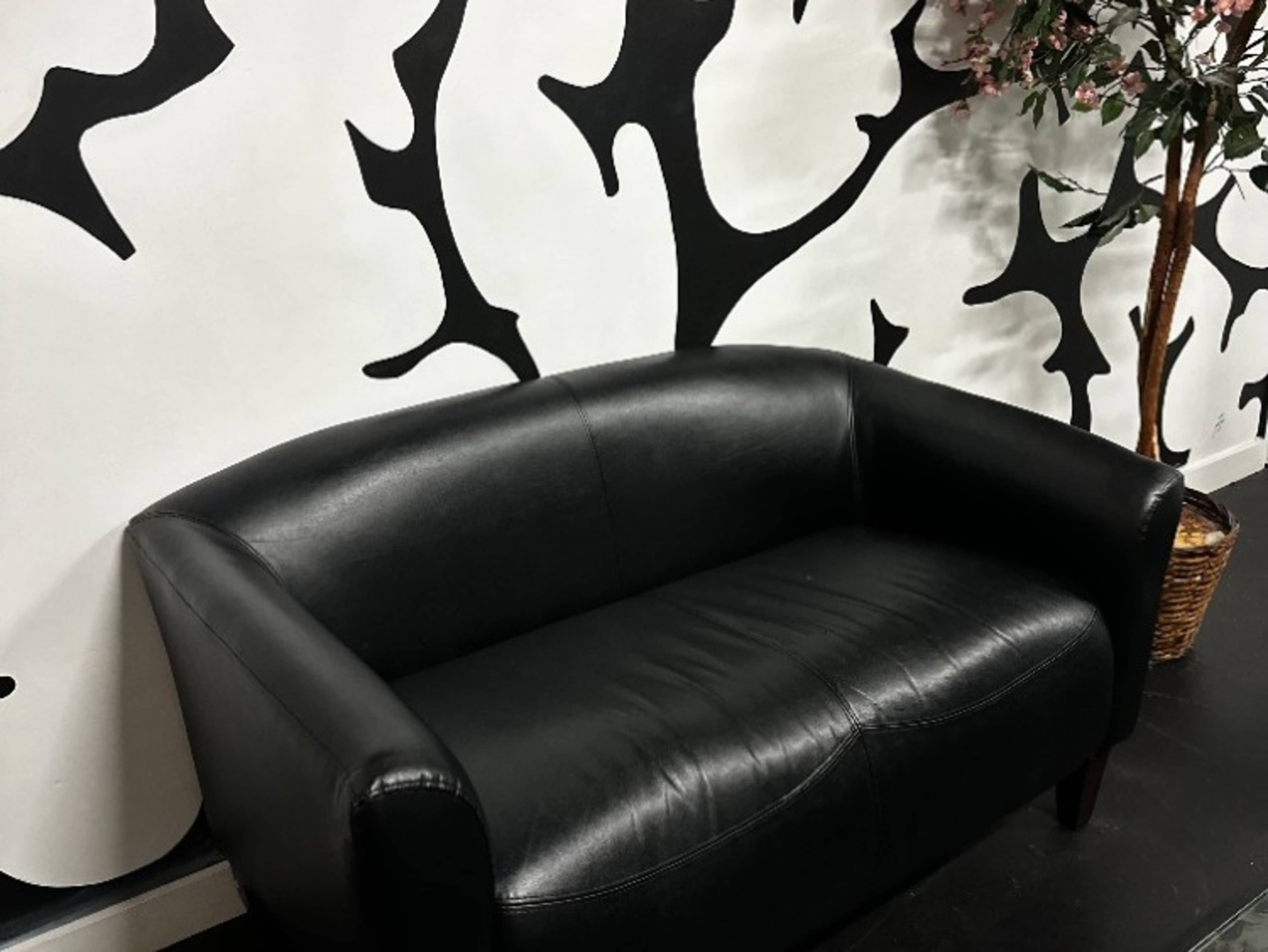 Black Small Sofa