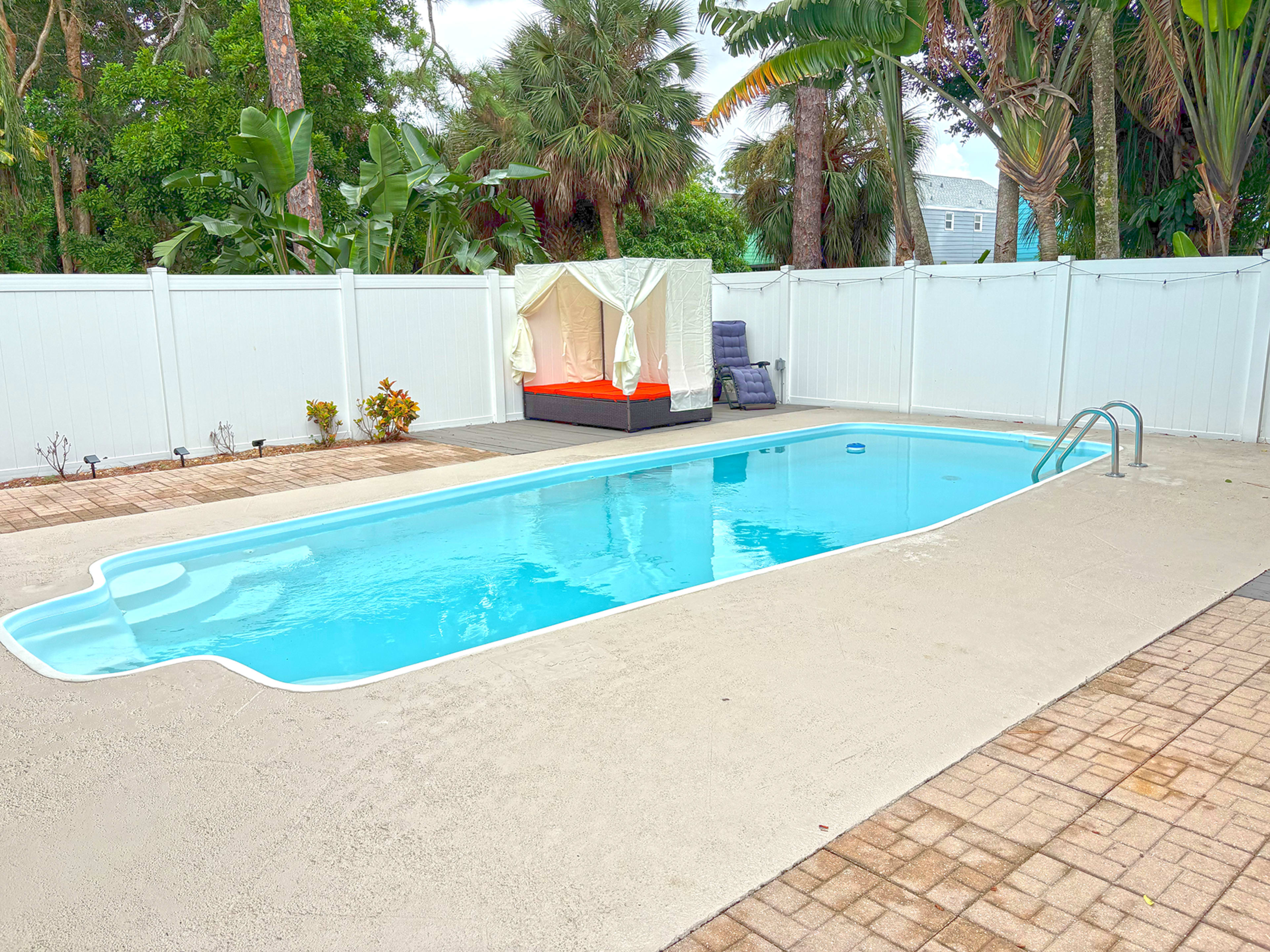 The backyard oasis pool Image in Lakeside Green, west palm beach, FL
