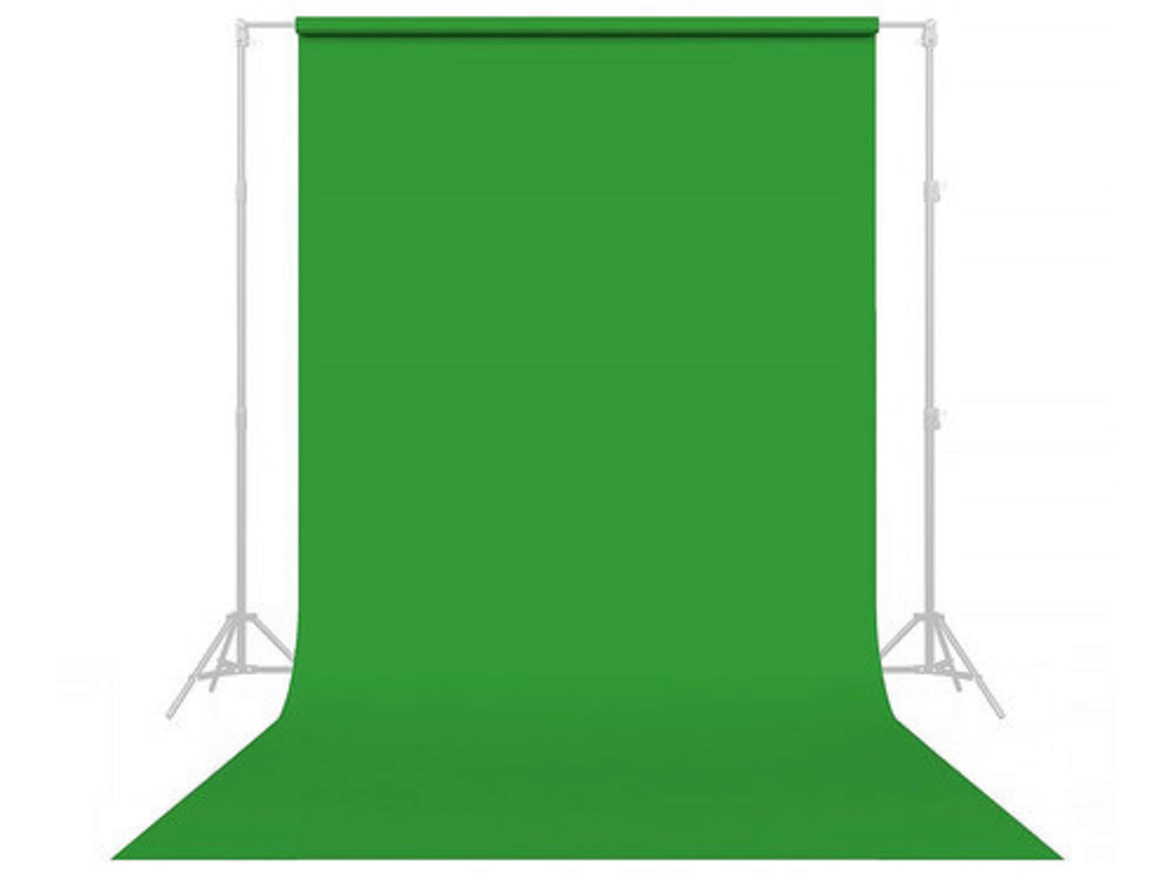 Chromo green seamless backdrop