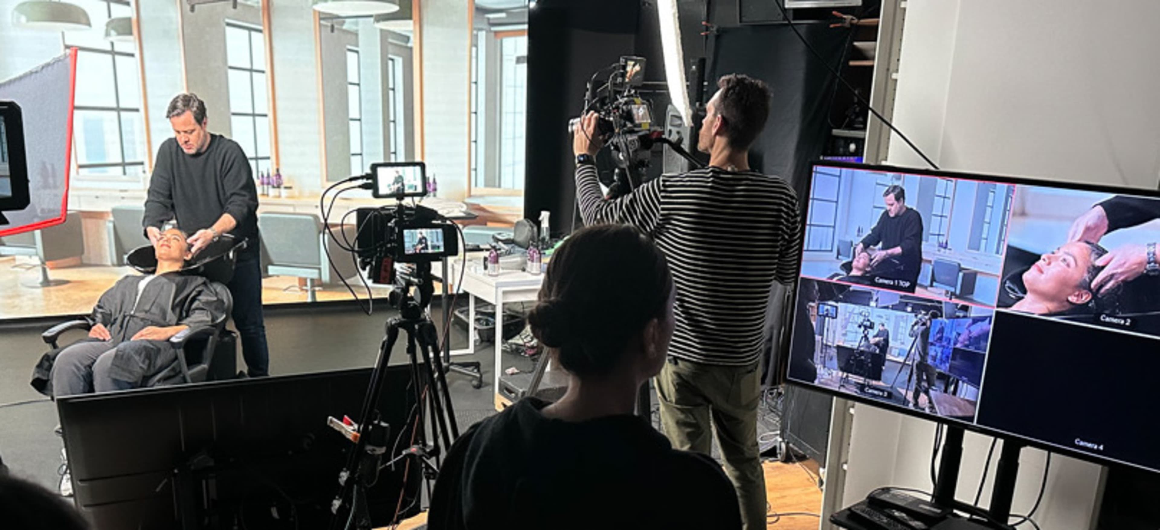 Brooklyn LED Video Wall & Studio Kitchen Image in Columbia Street Waterfront District, Brooklyn, NY