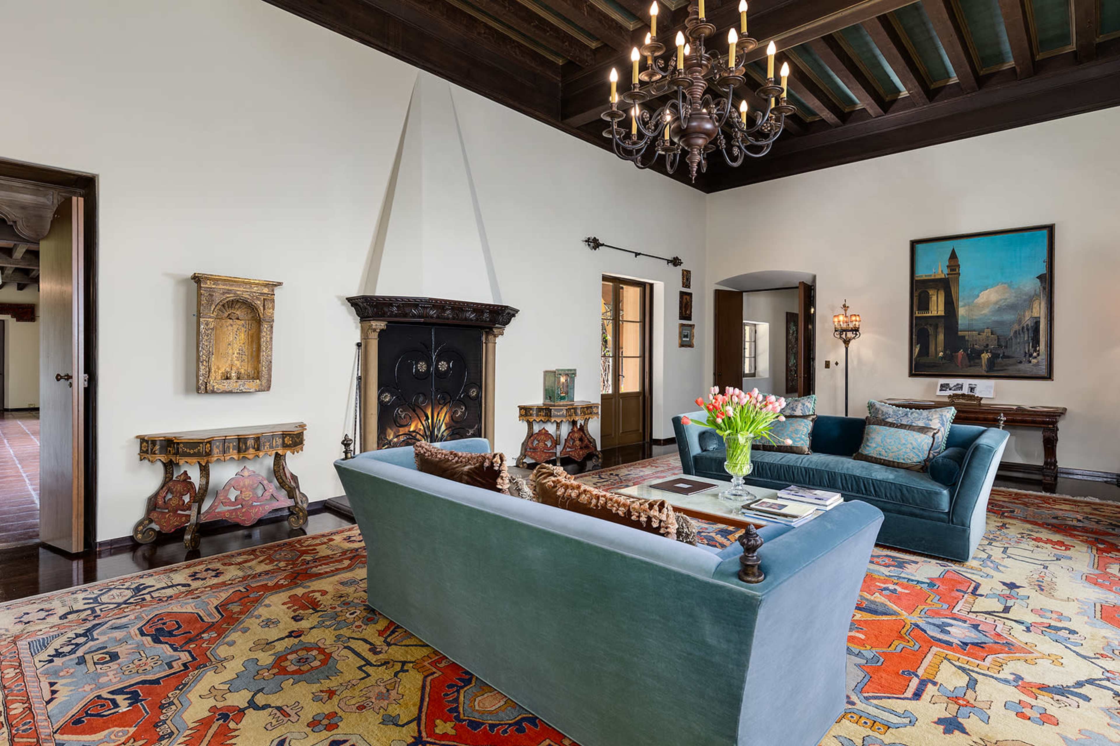 Stunning Mediterranean Mansion Image in North Arroyo, pasadena, CA