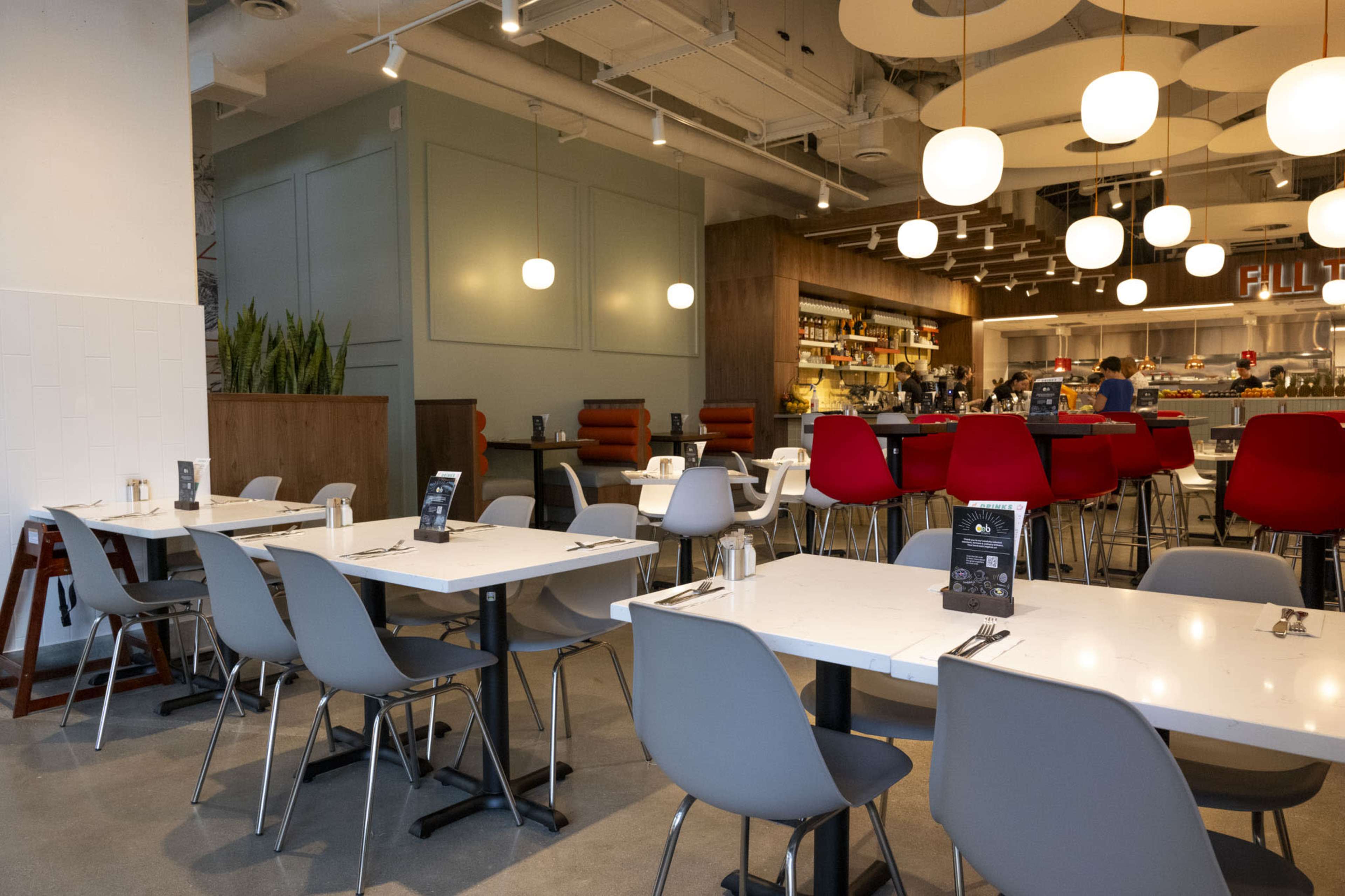 Bright, Light-filled, Vibrant Restaurant & Bar Image in Downtown, Victoria, BC