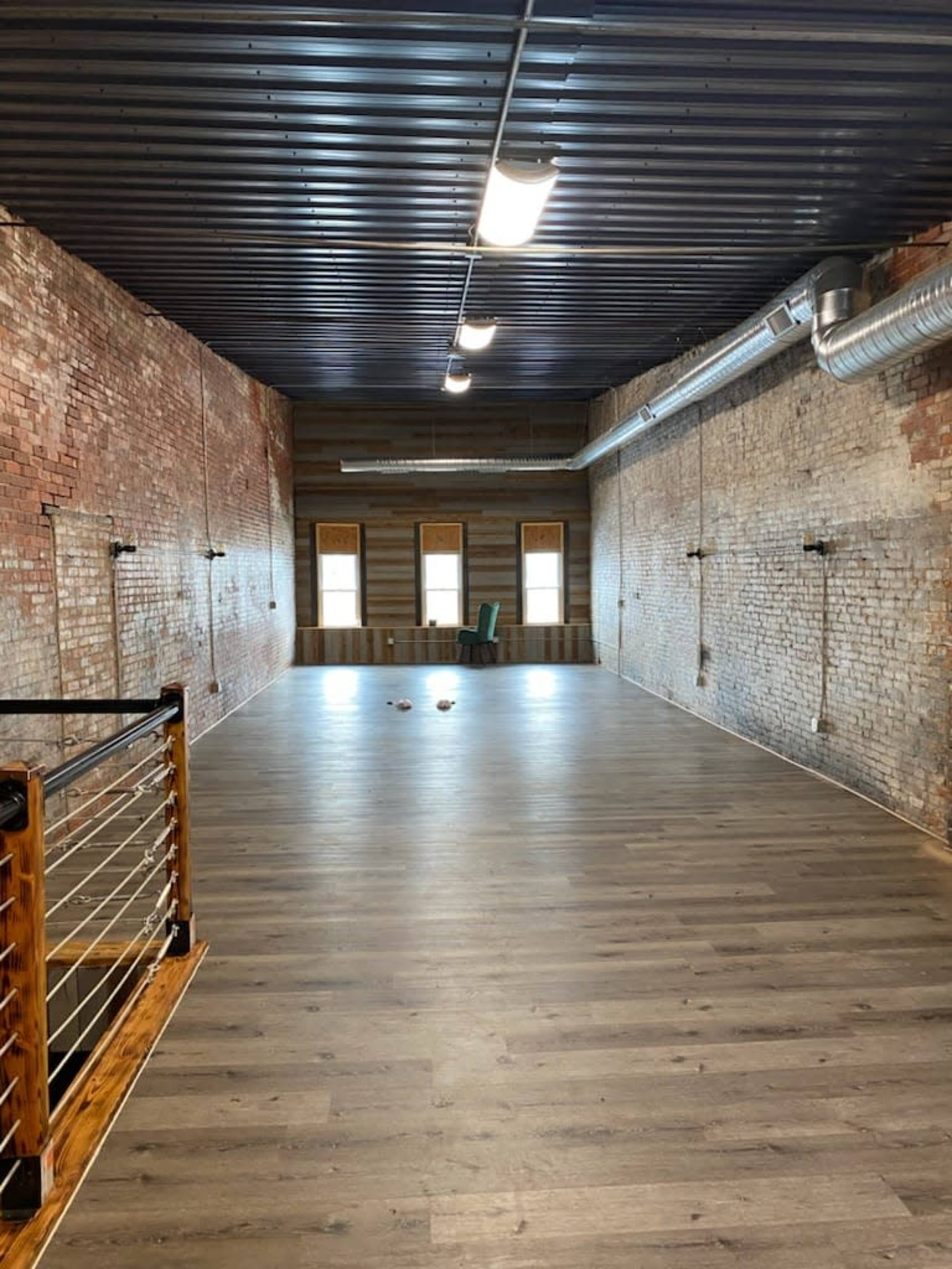 Downtown Industrial Open Concept Nail Salon Image in Downtown, Rochester, NY