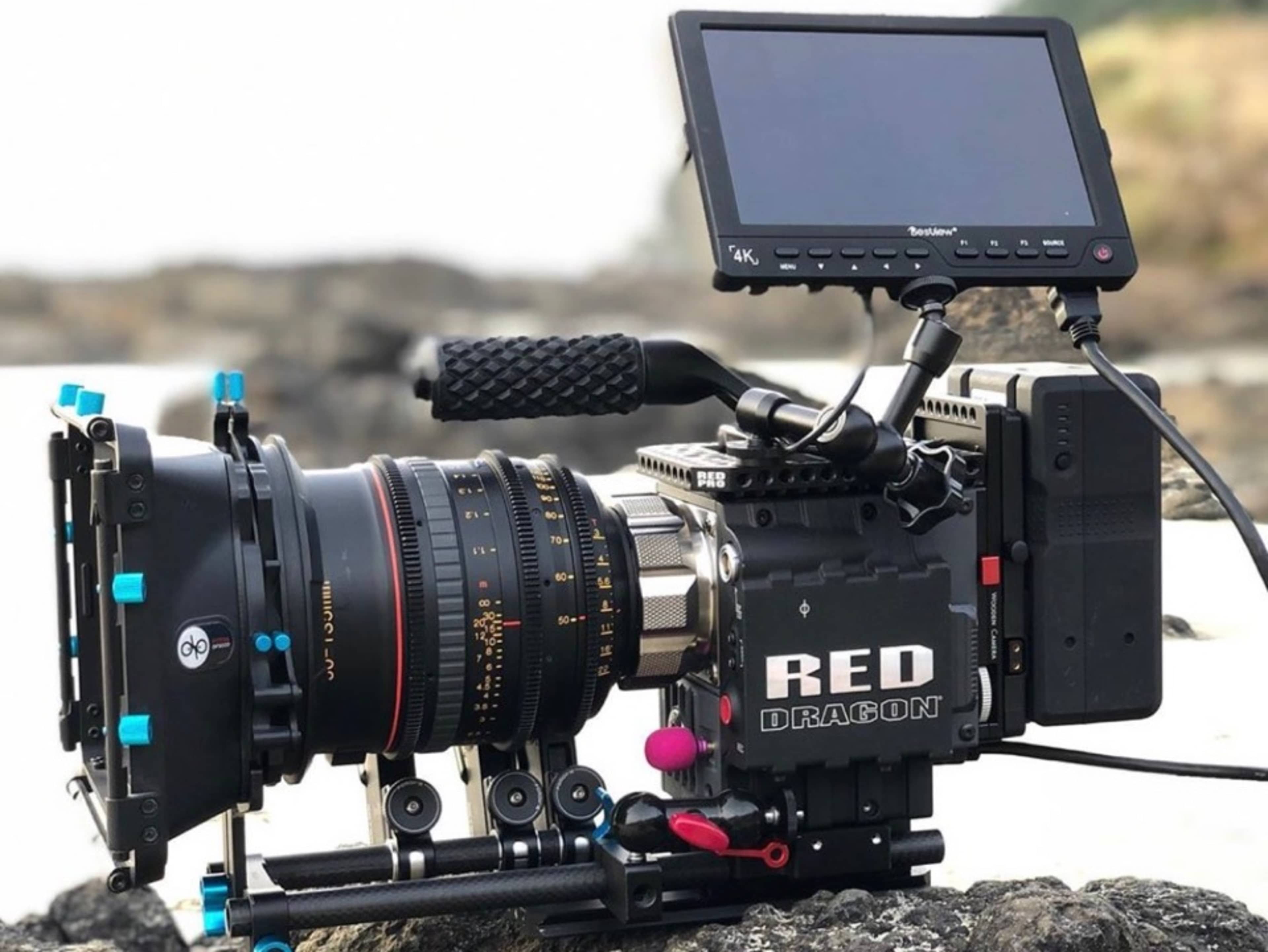 RED Dragon Scarlett 6K Cinema Camera w/Cinema Lens