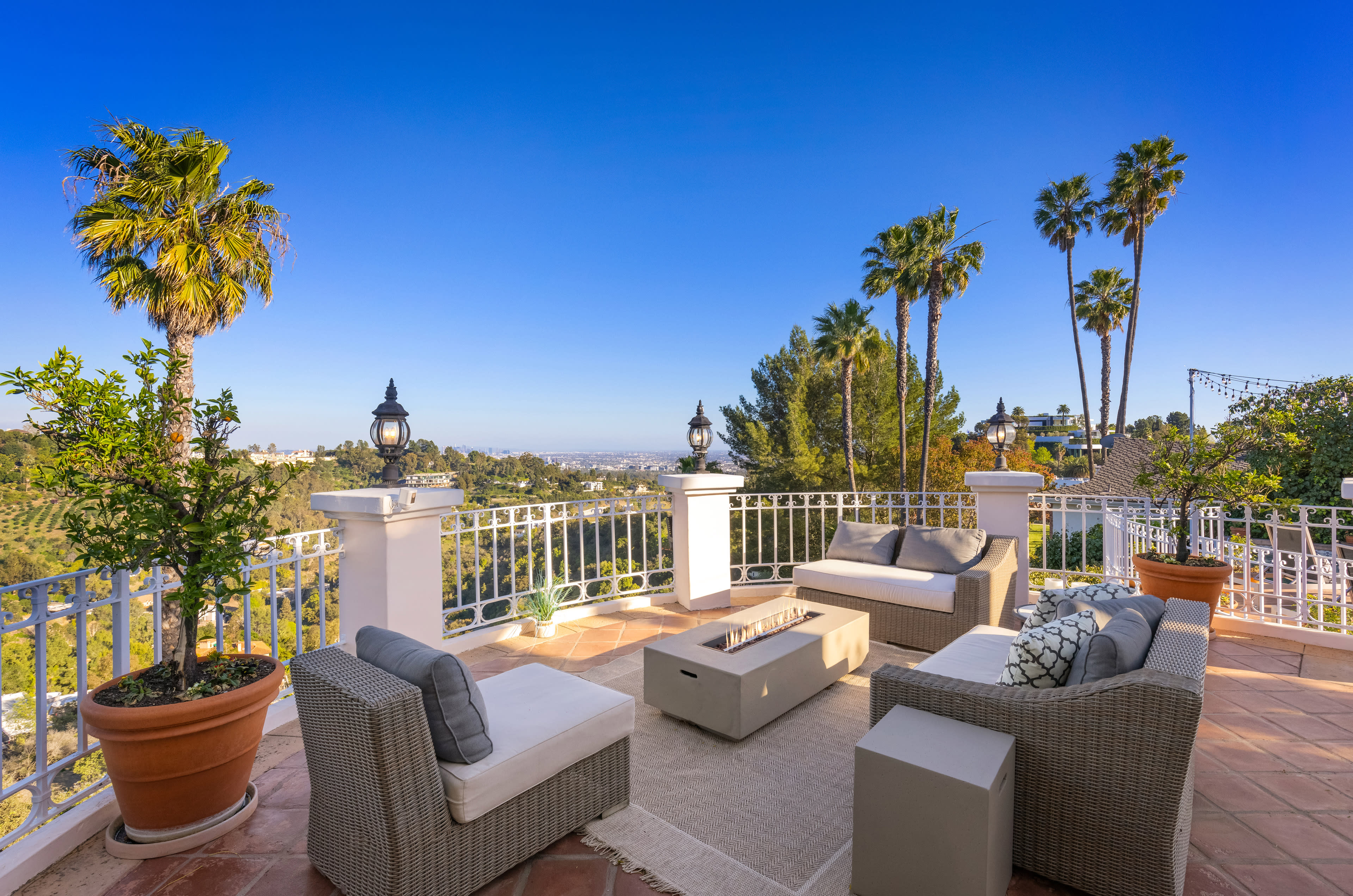OLD HOLLYWOOD VILLA WITH VIEWS, ARCHES & ROMANCE Image in Bel Air, Los Angeles, CA