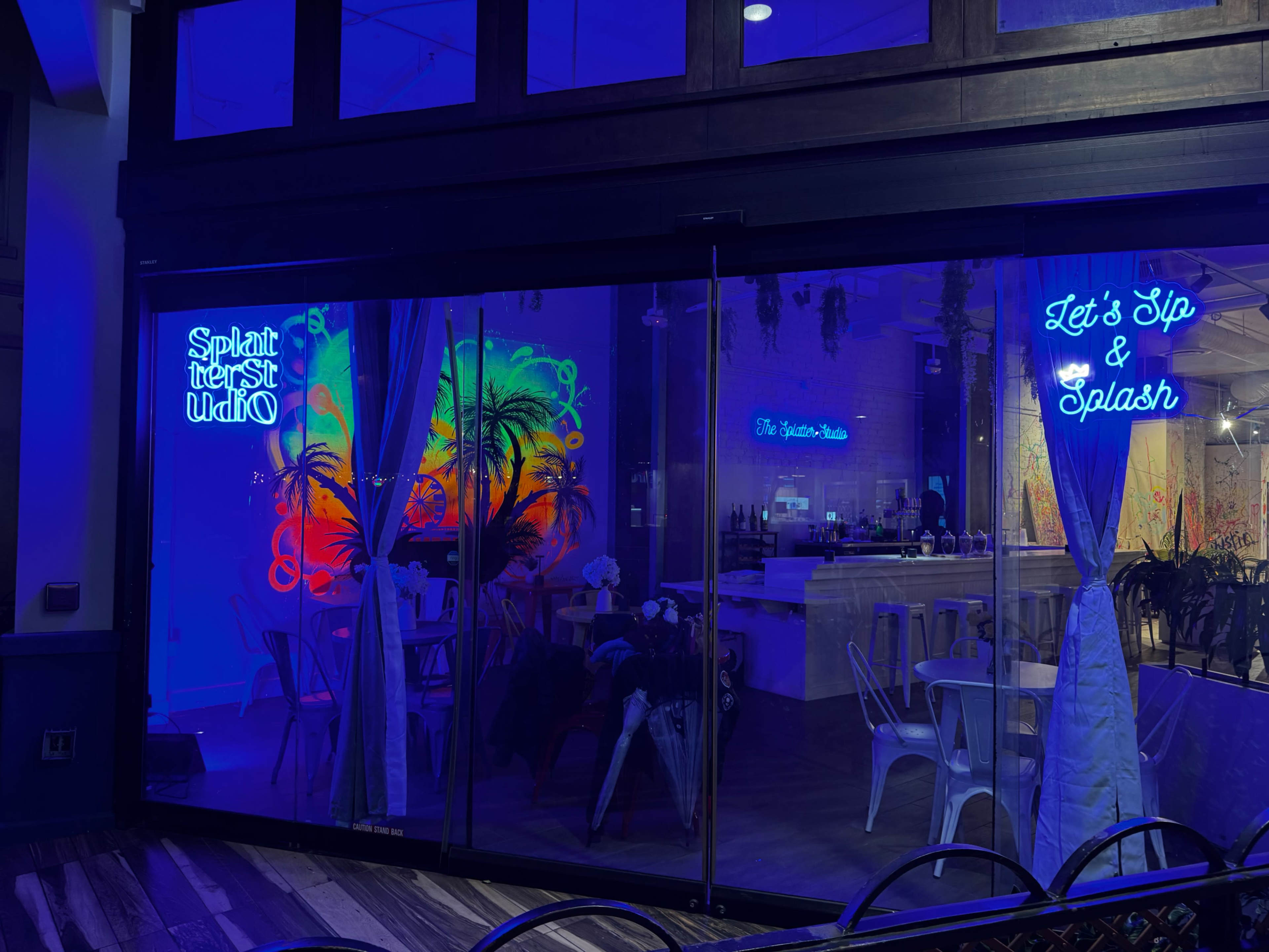 Unique Glow in the Dark Event Space + Bar in Downtown Santa monica. Image in Downtown, santa monica, CA