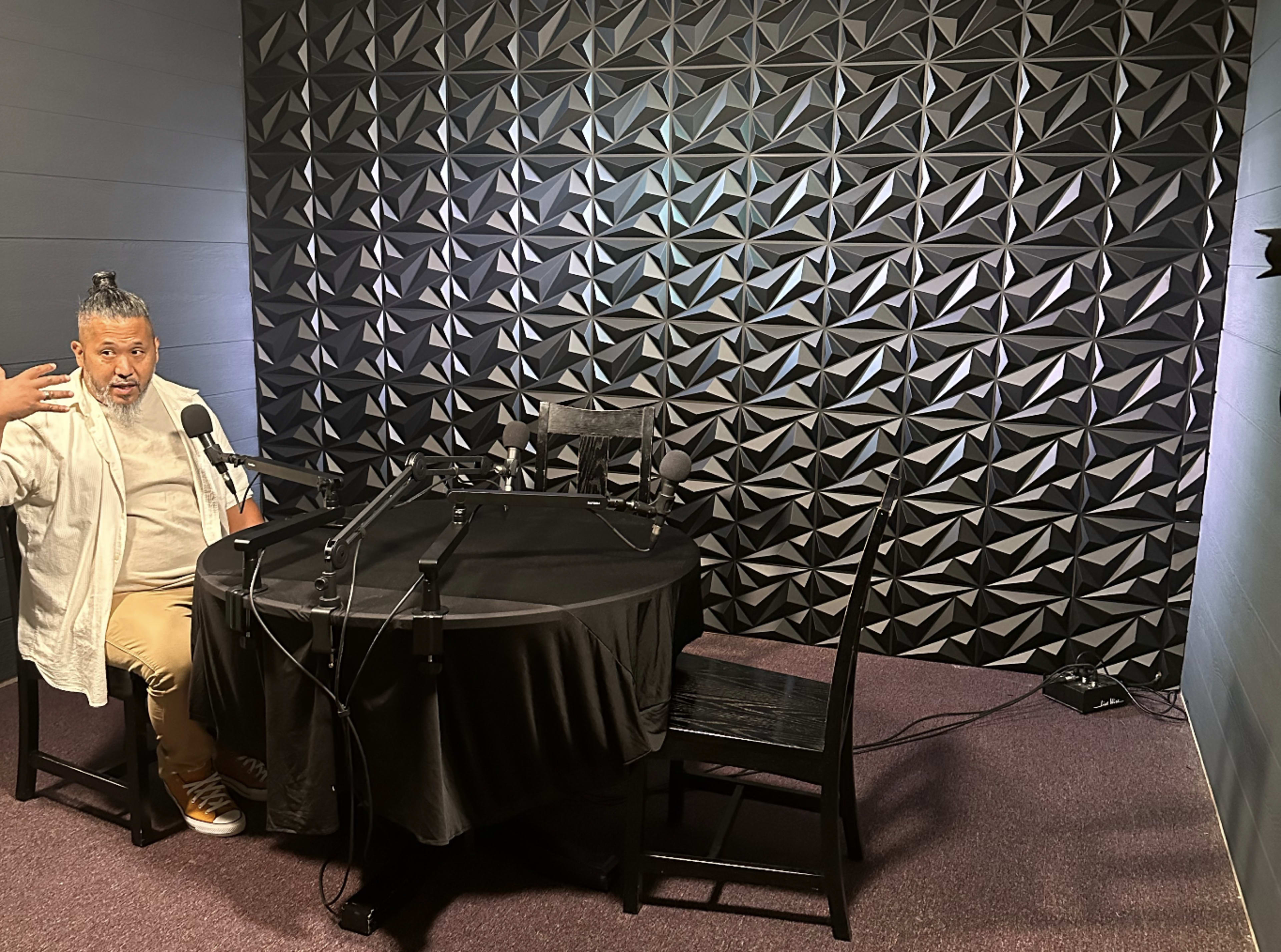Modern Live Switching Video/Podcast Studio Image in Doraville, Atlanta, GA