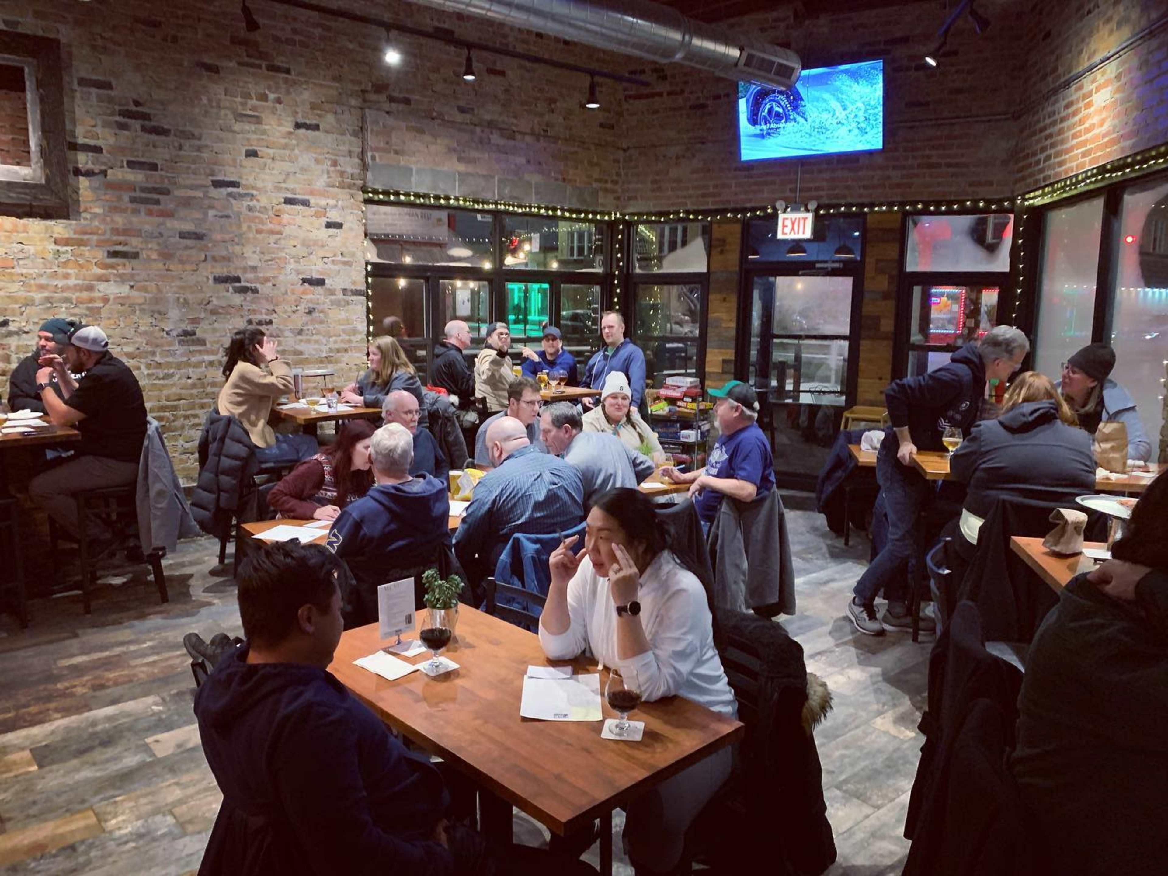 Northwest Chicago, beautiful, intimate brewery. Image in Portage Park, Chicago, IL