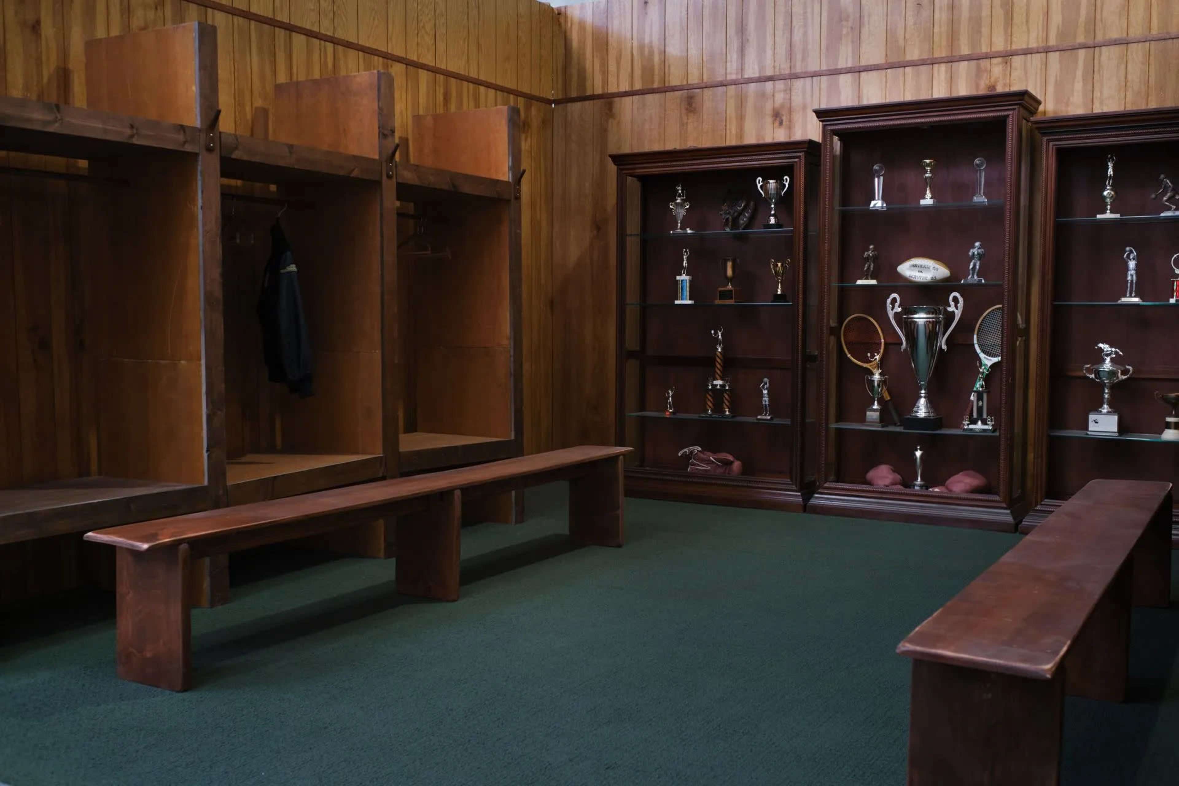 Vintage Locker Room and Trophy Room Set Image in Huntington Park, Huntington Pk, CA